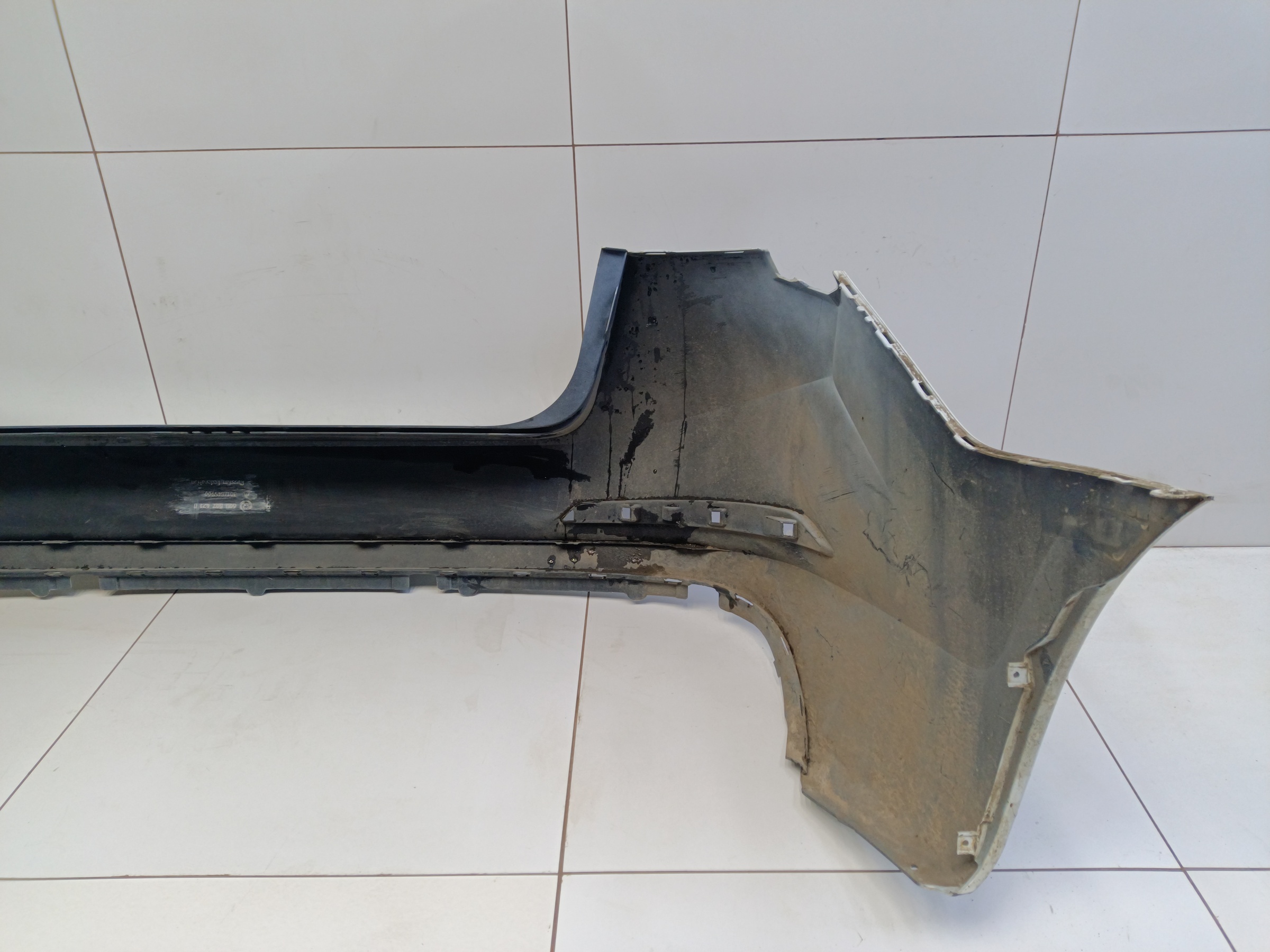 Бампер задний Skoda Rapid 2