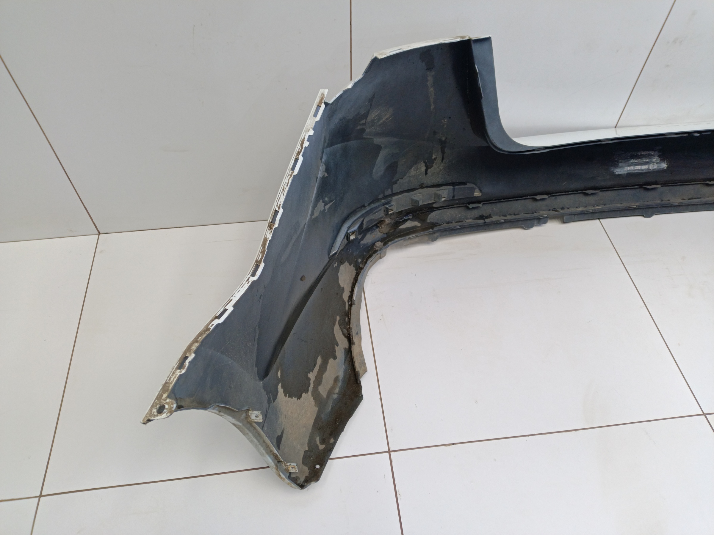 Бампер задний Skoda Rapid 2