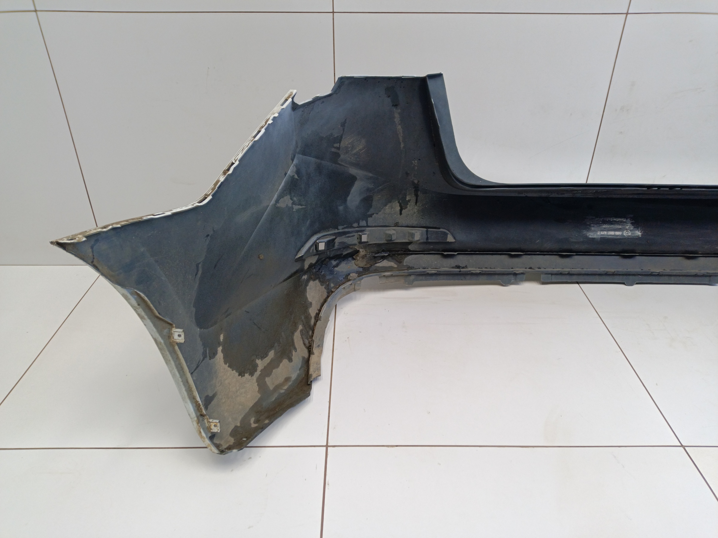 Бампер задний Skoda Rapid 2