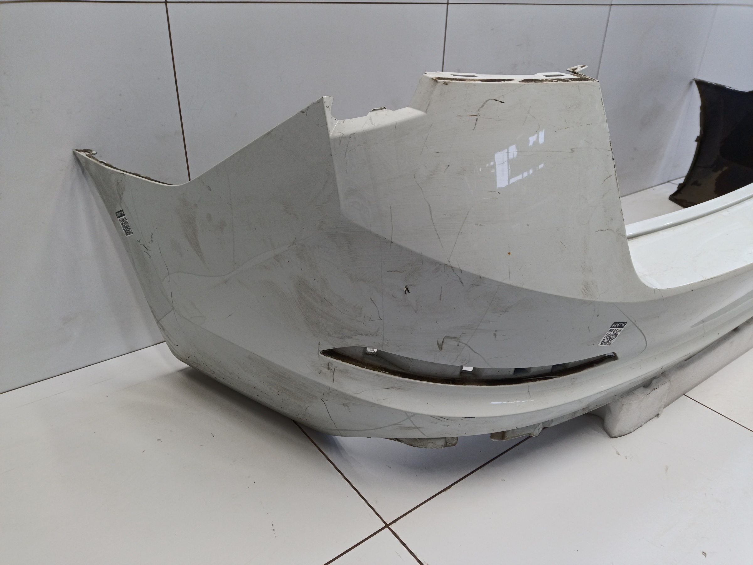 Бампер задний Skoda Rapid 2