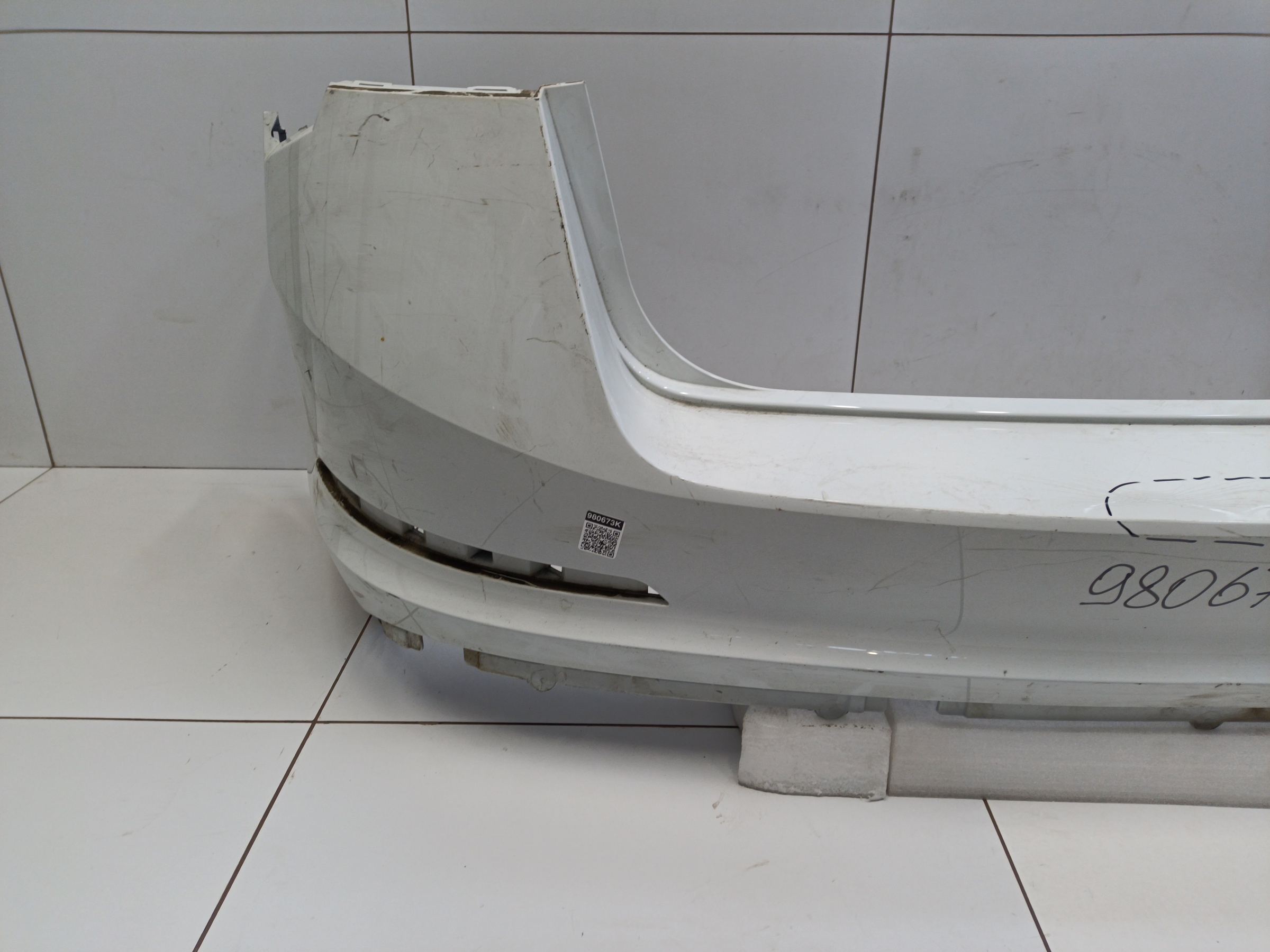 Бампер задний Skoda Rapid 2