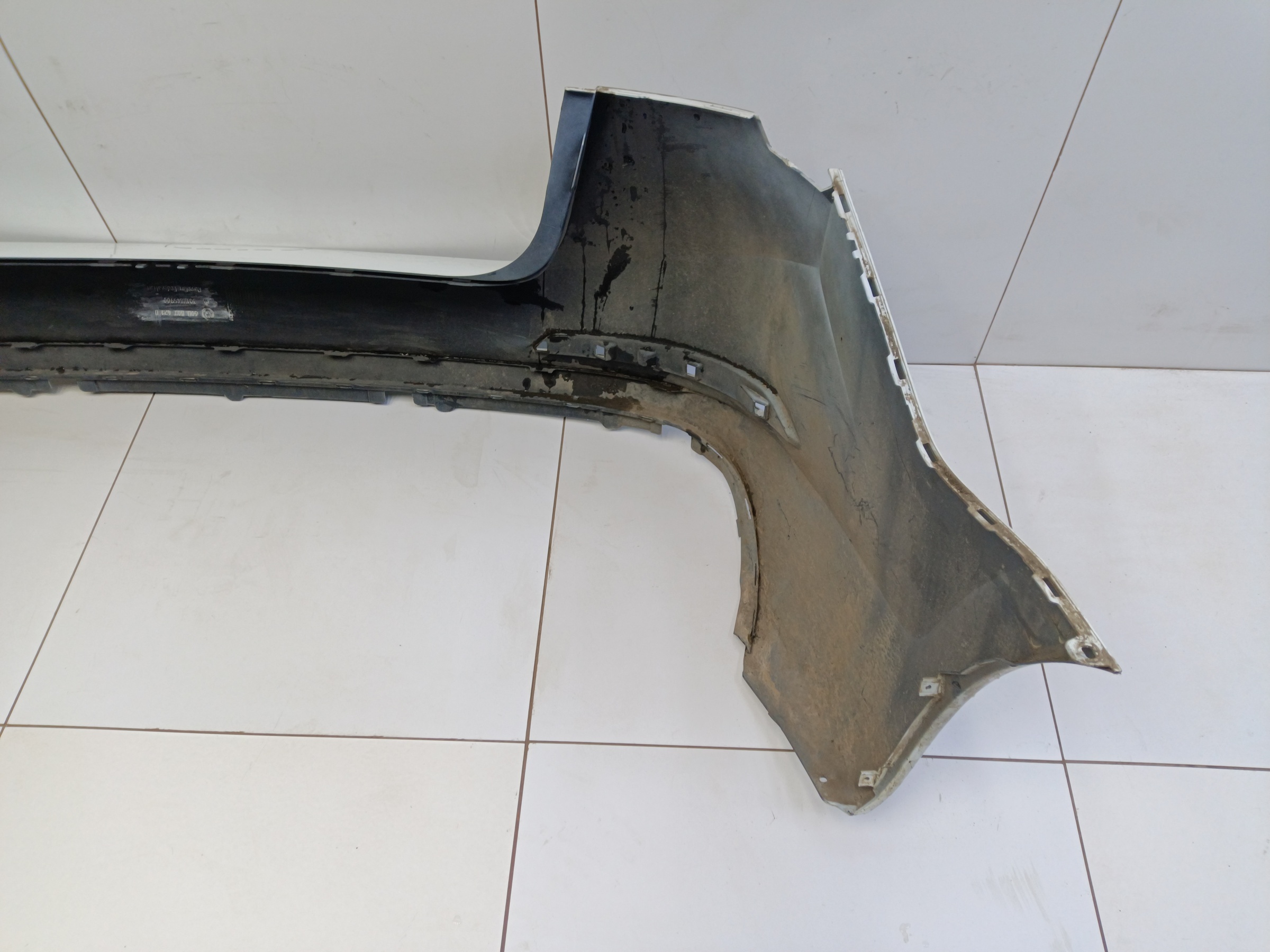 Бампер задний Skoda Rapid 2