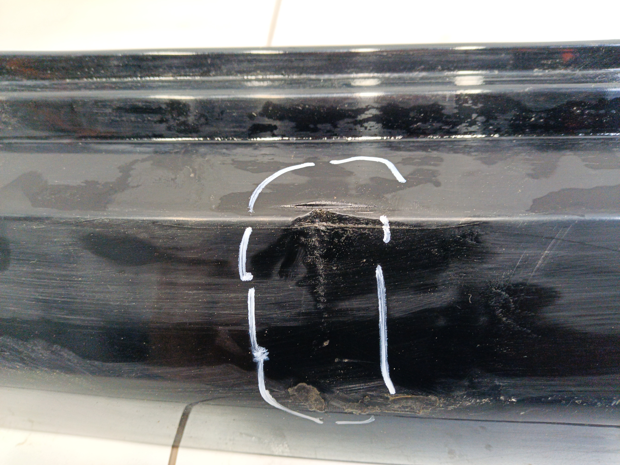 Бампер задний Hyundai Creta 1