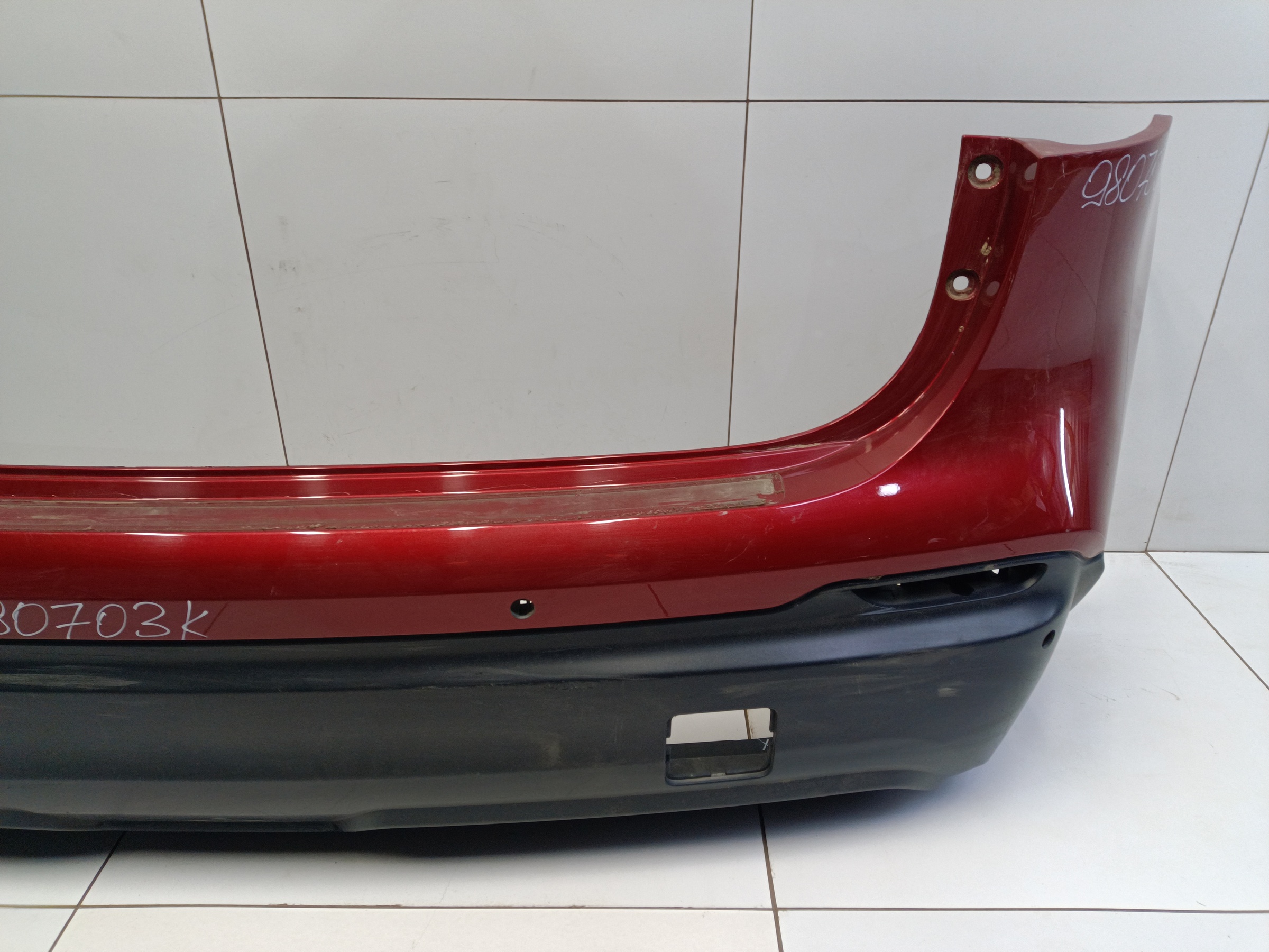 Бампер задний Nissan Qashqai 2 Restail