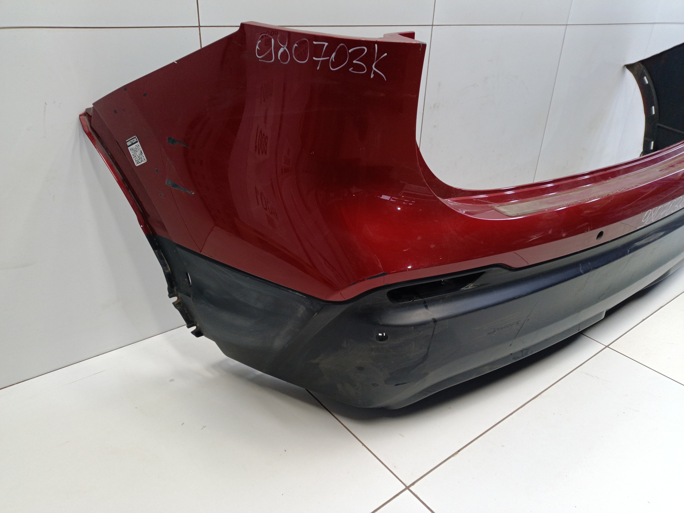 Бампер задний Nissan Qashqai 2 Restail