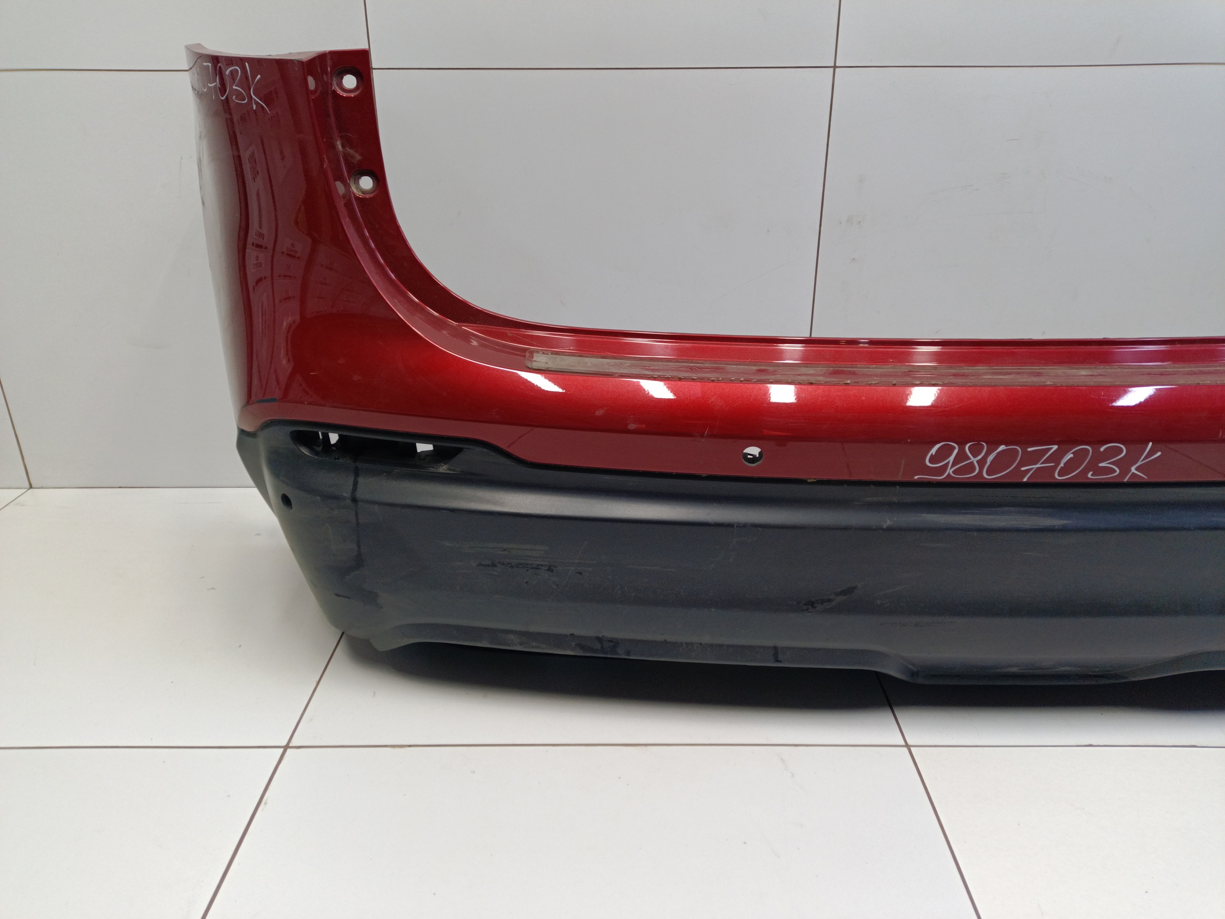 Бампер задний Nissan Qashqai 2 Restail