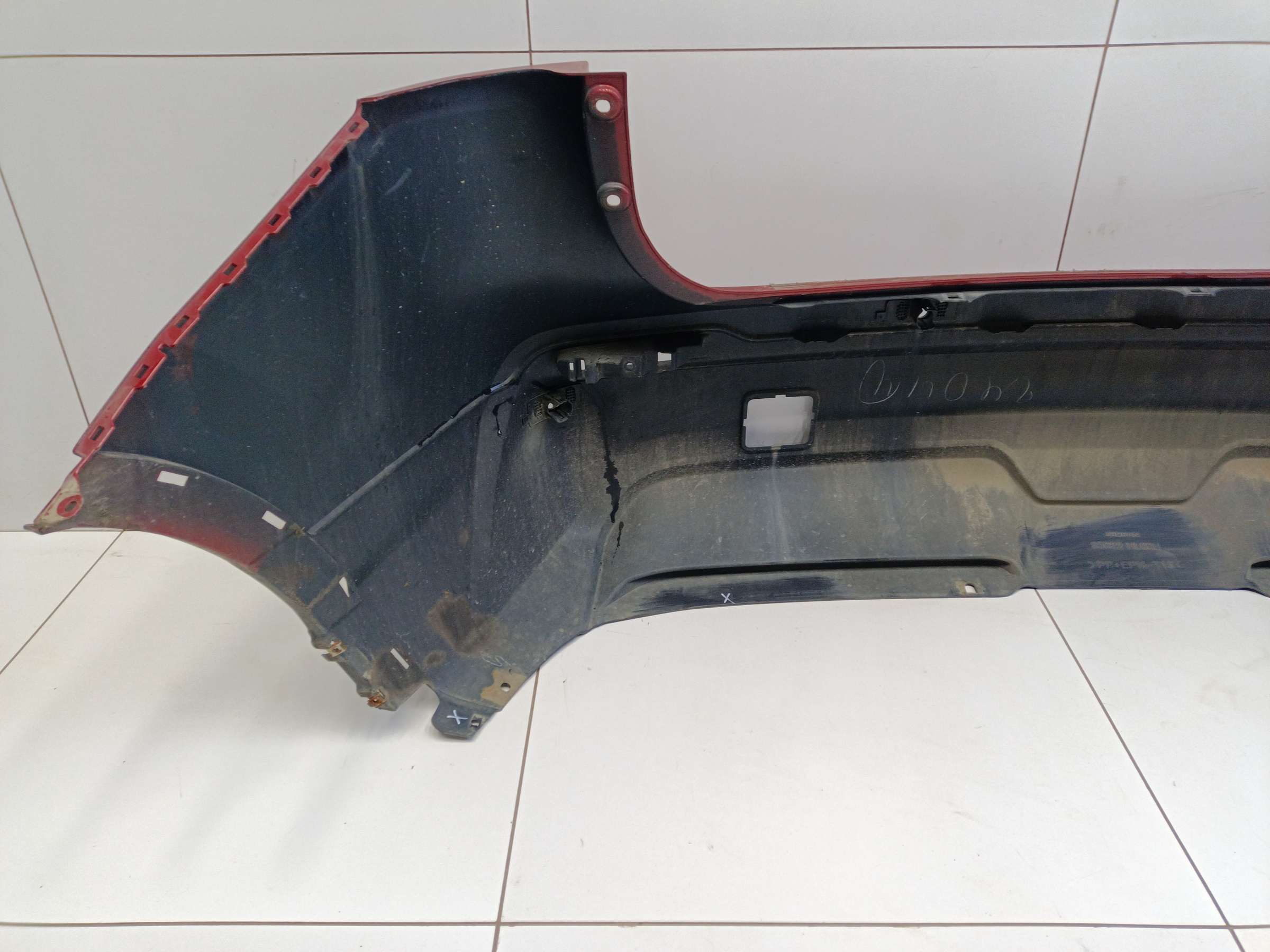 Бампер задний Nissan Qashqai 2 Restail