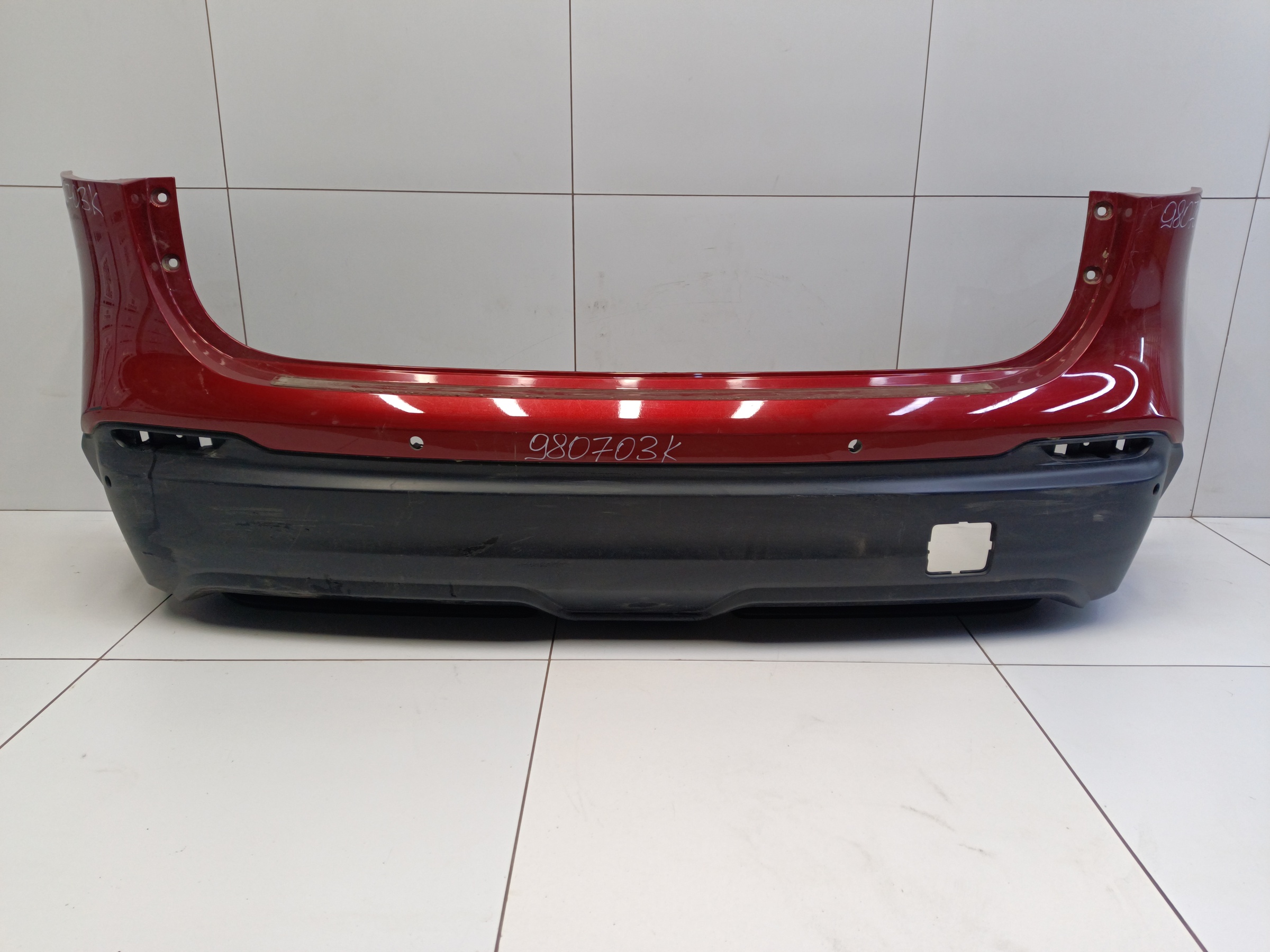 Бампер задний Nissan Qashqai 2 Restail