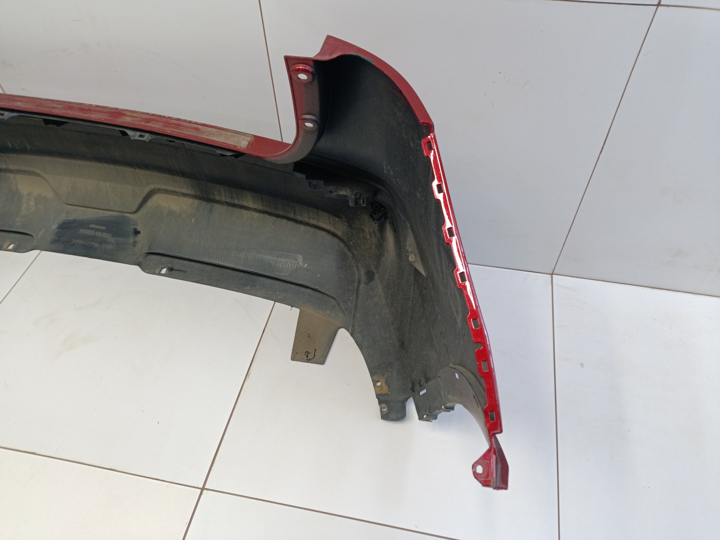 Бампер задний Nissan Qashqai 2 Restail