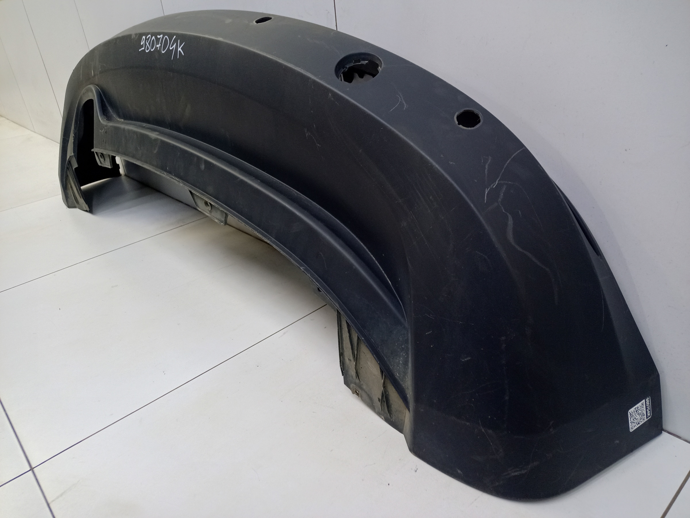 Юбка заднего бампера Volkswagen Tiguan 1 Restail под парктроники