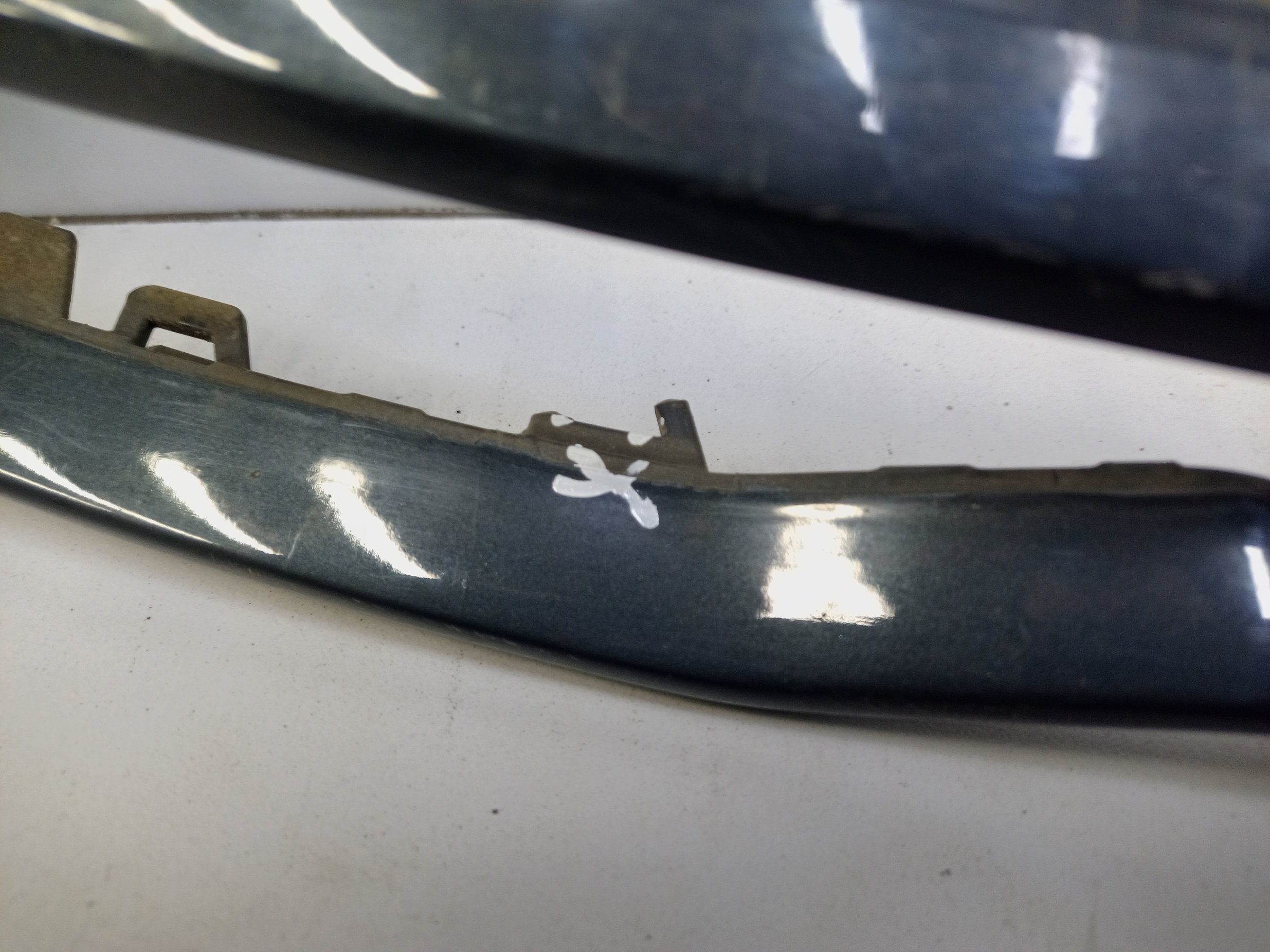 Накладка заднего бампера Audi Q5 2 S-line черная