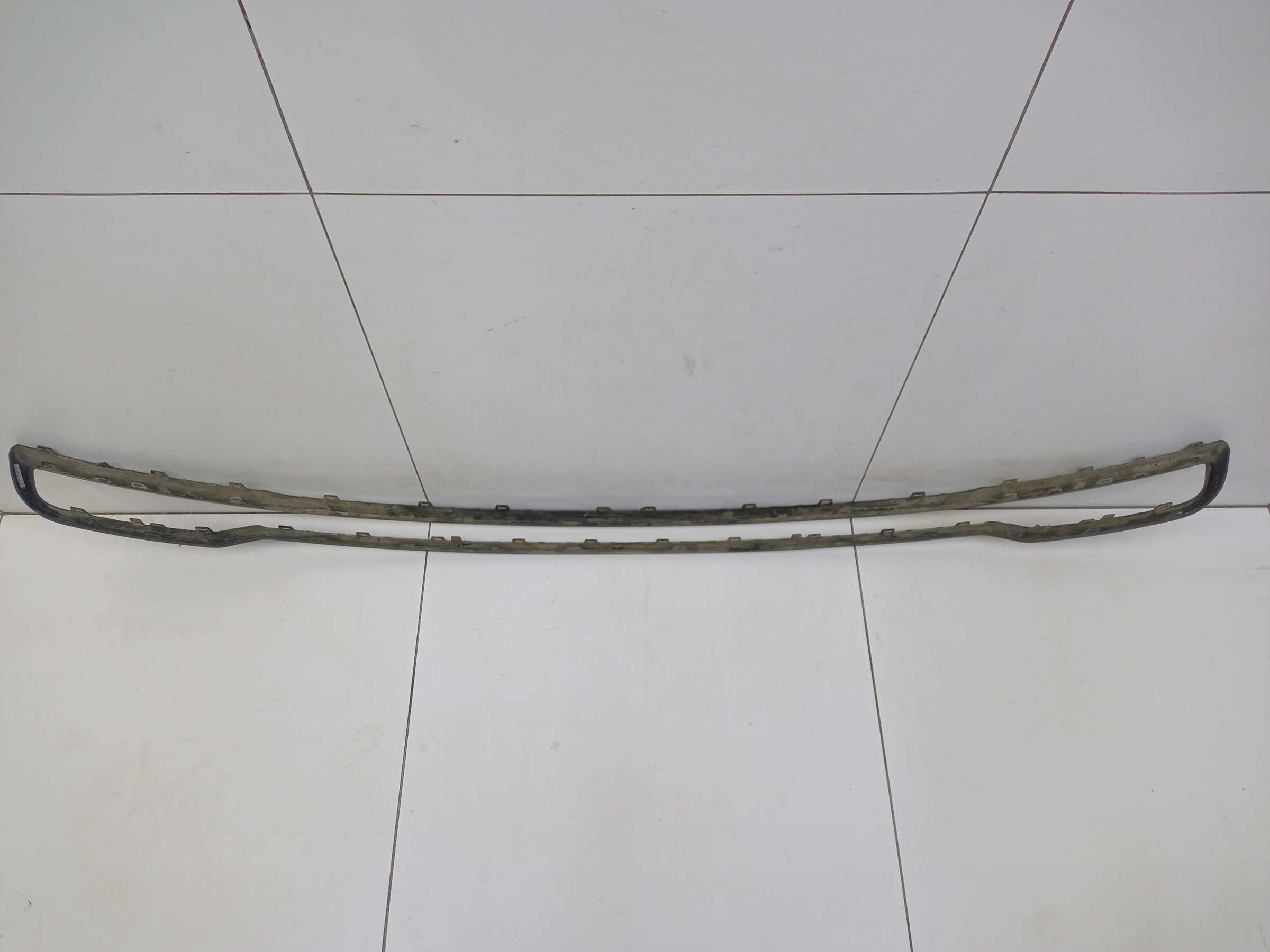 Накладка заднего бампера Audi Q5 2 S-line черная