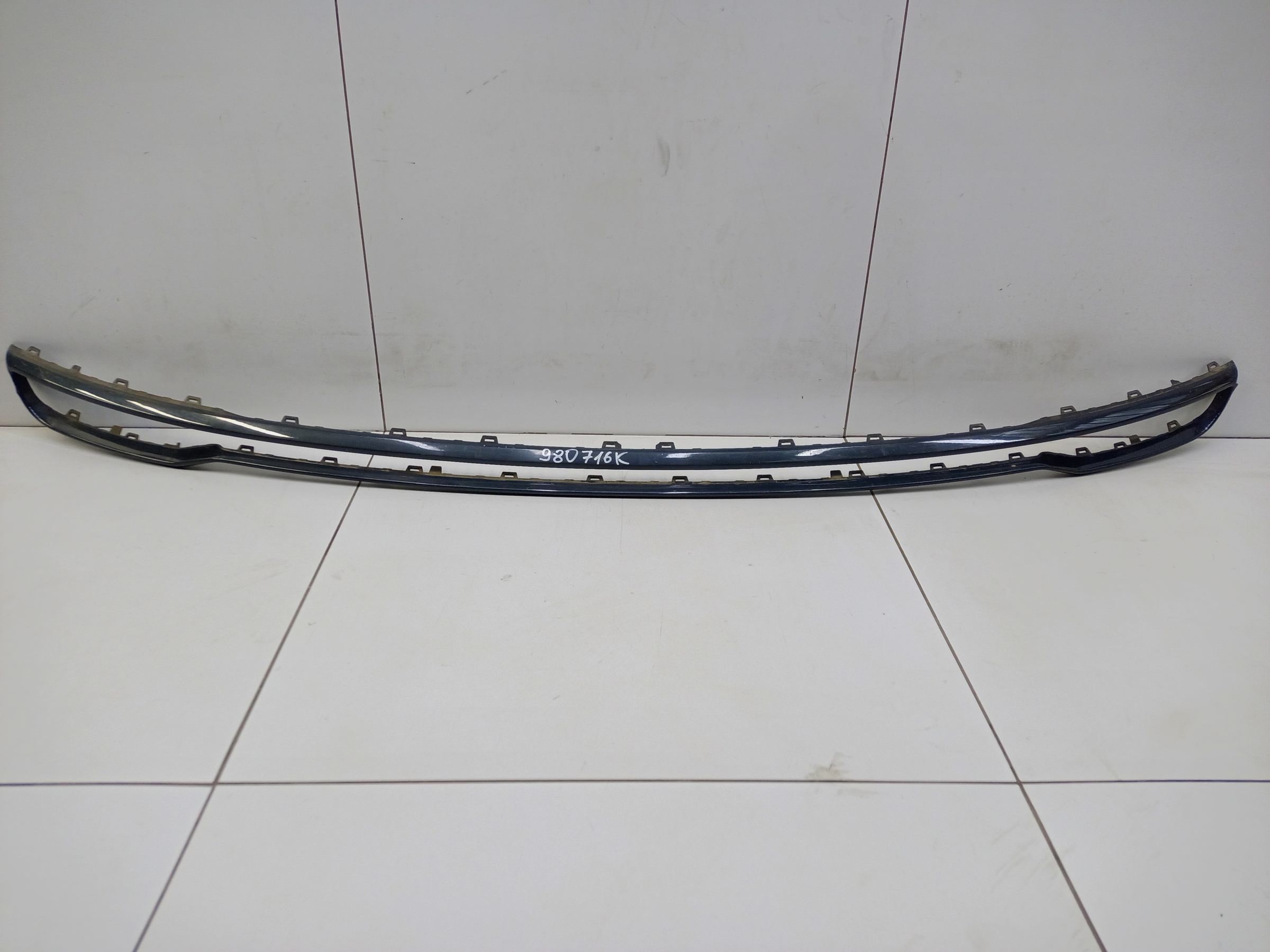 Накладка заднего бампера Audi Q5 2 S-line черная