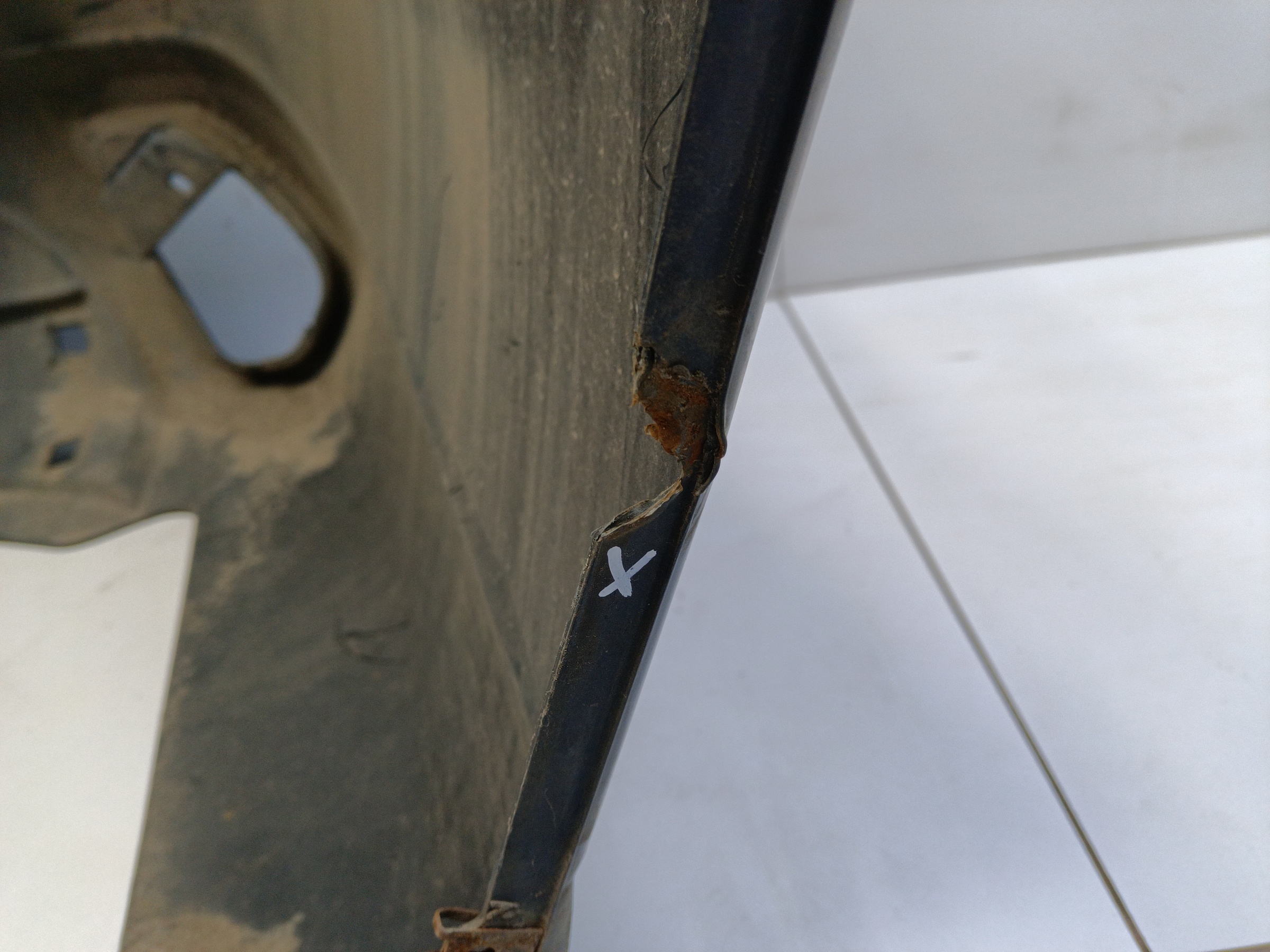 Бампер задний Mitsubishi Outlander 3 Restail 2