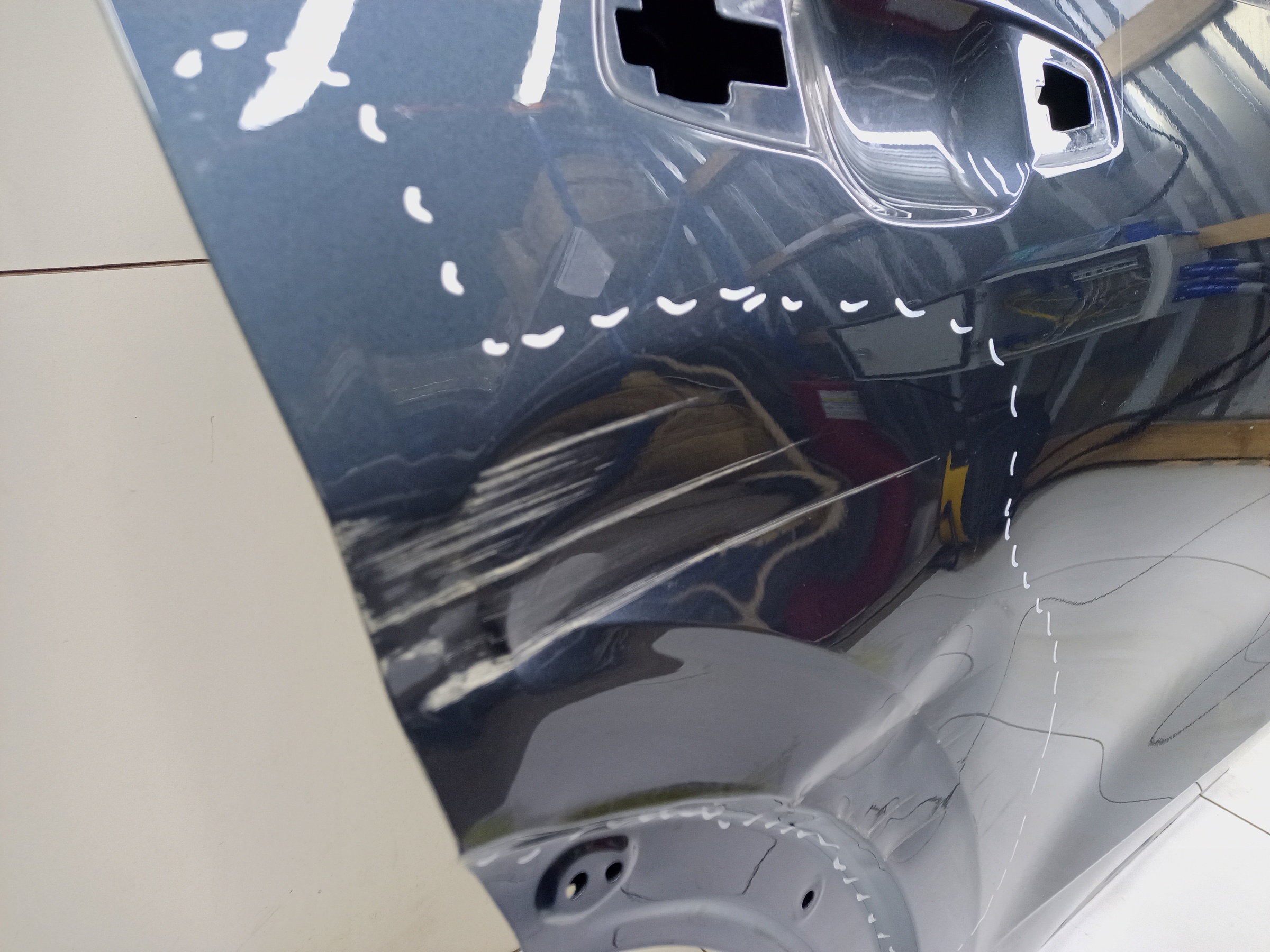 Дверь задняя правая Geely Monjaro