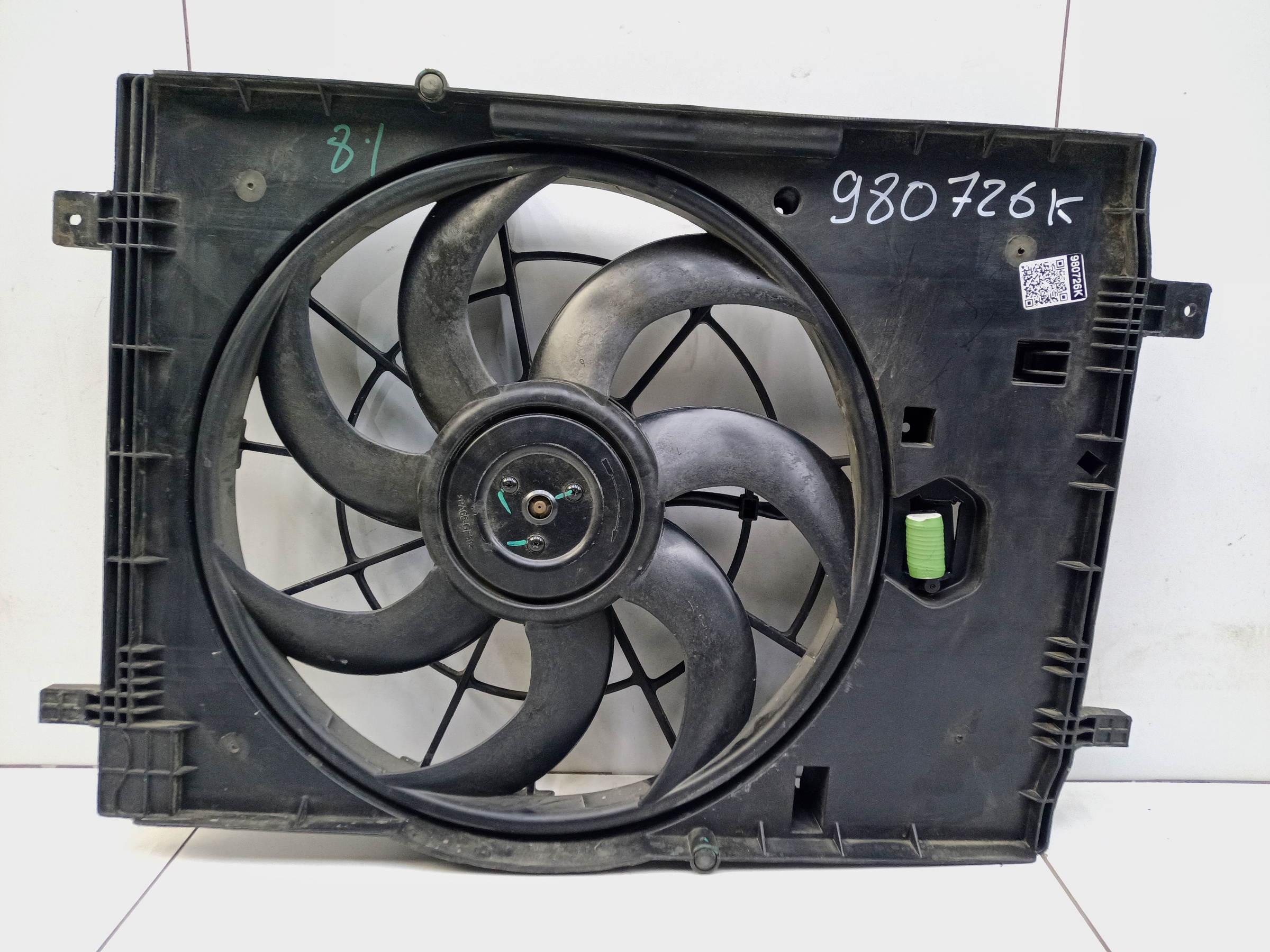 Диффузор вентилятора радиатора Haval M6 2