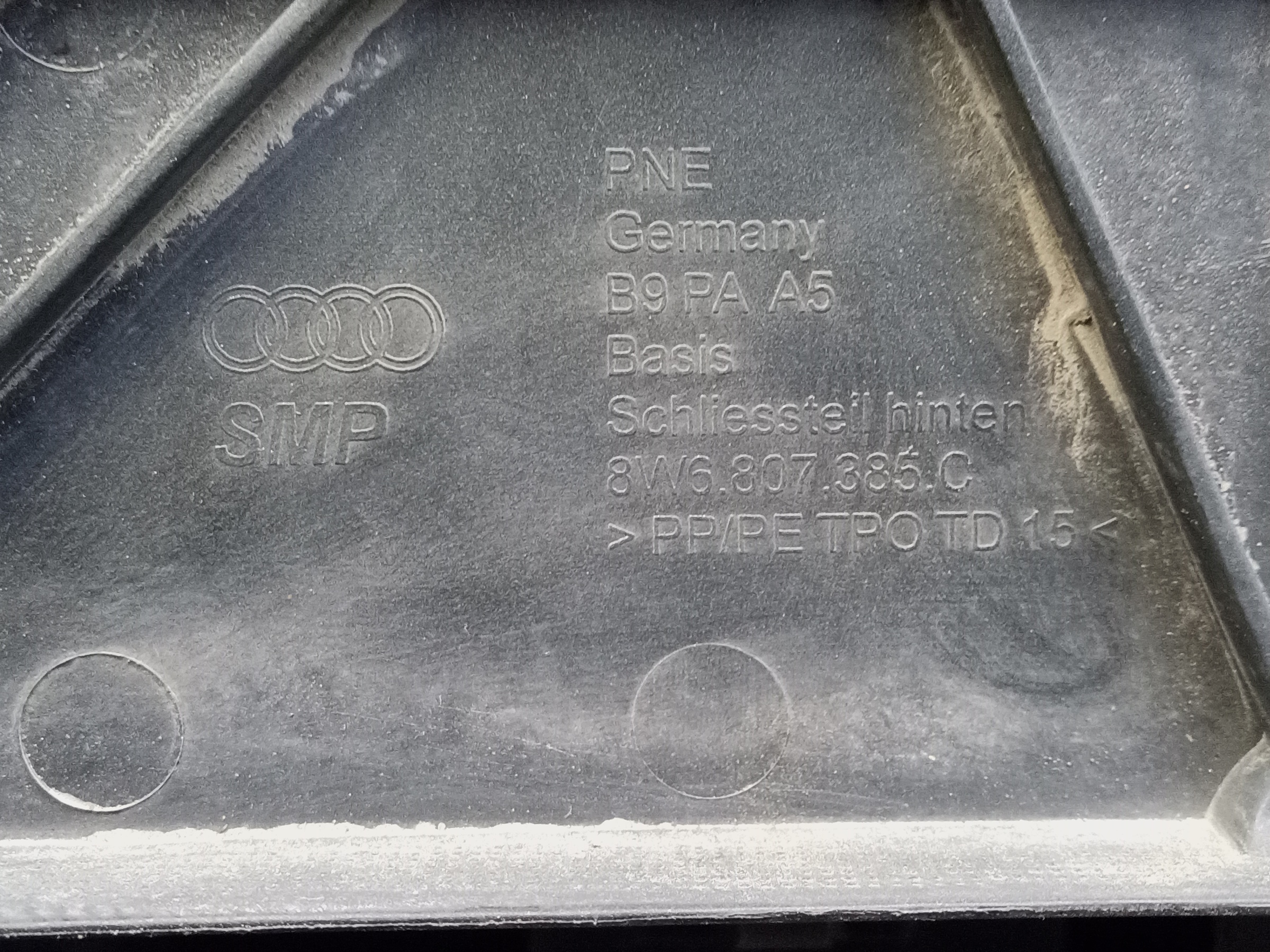 Бампер задний Audi RS5 2 Coupe Restail