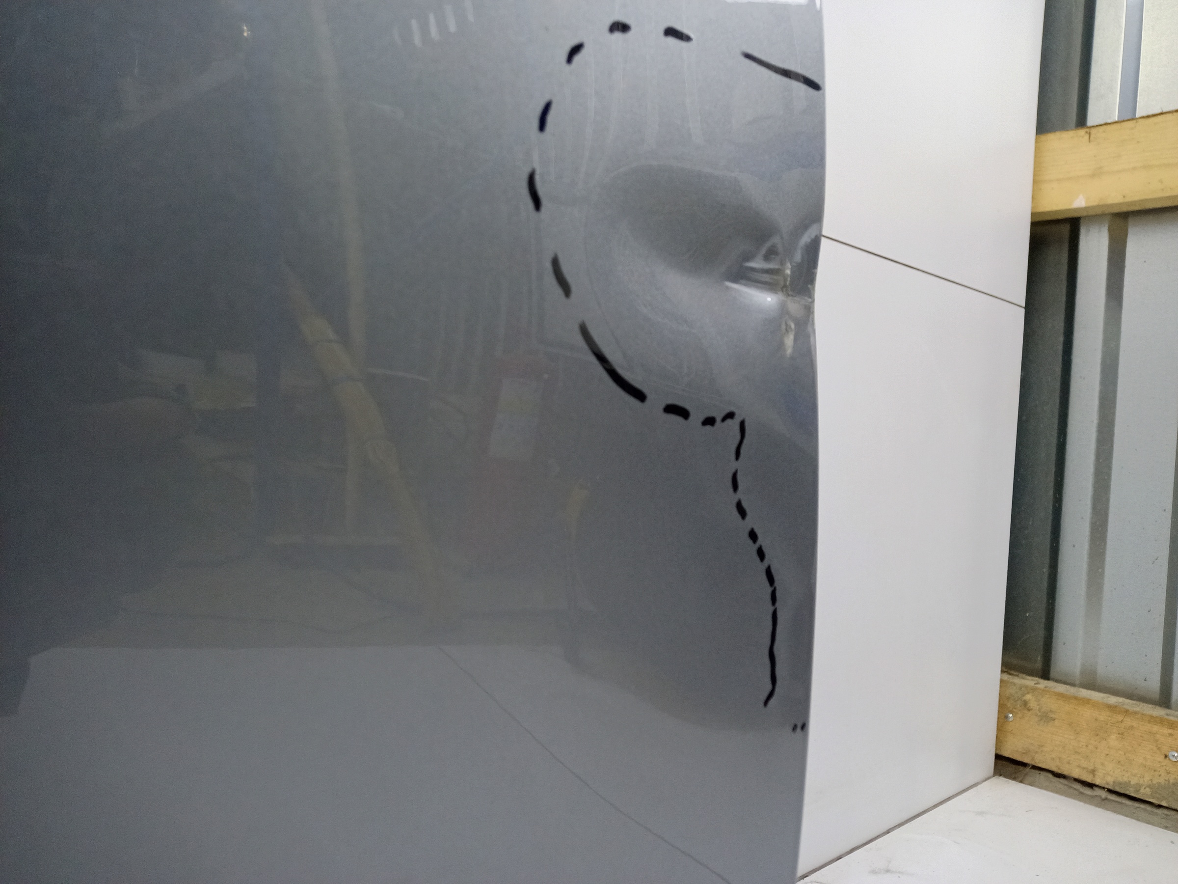 Дверь передняя правая Haval Jolion без молдинга