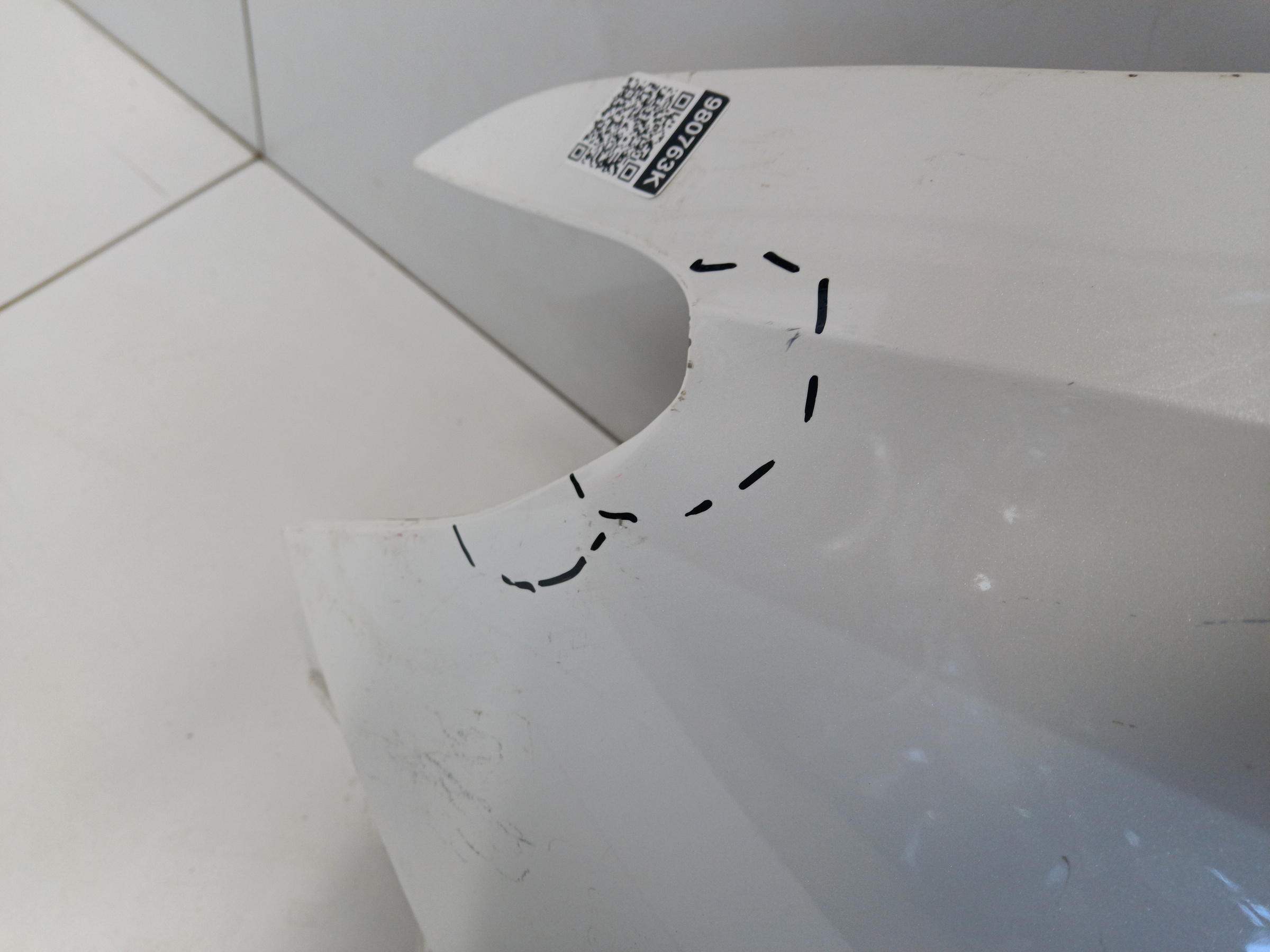 Крыло переднее левое Haval Jolion Restail