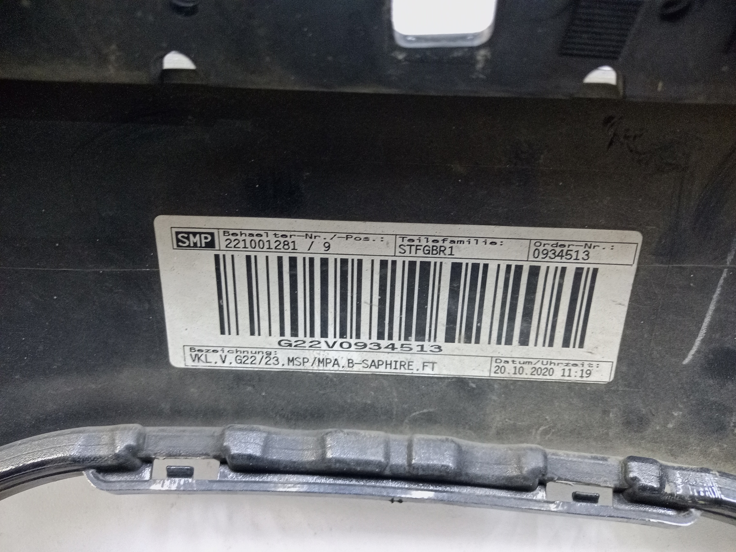 Бампер передний BMW 4er G22 M-Paket