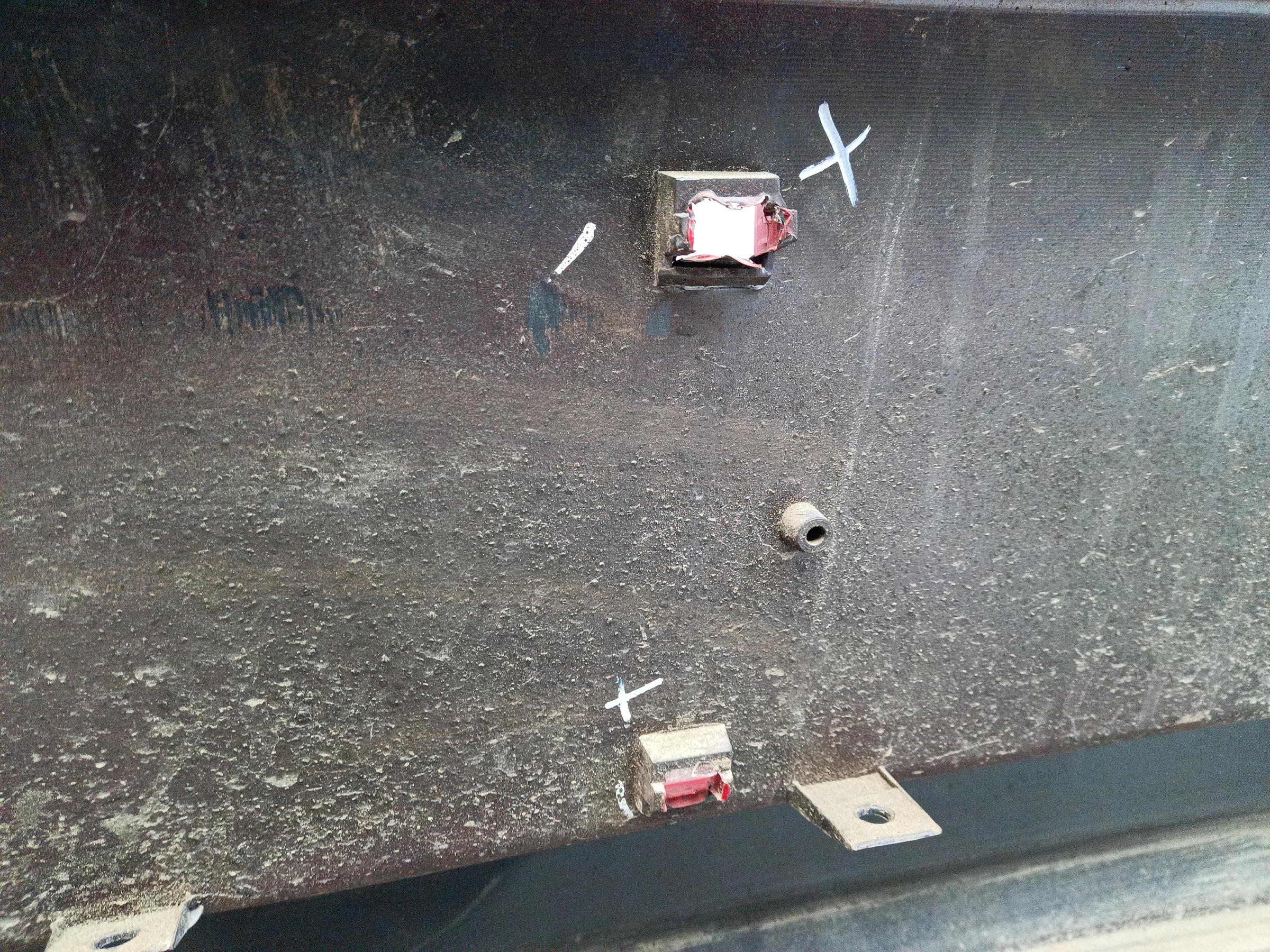 Бампер задний Exeed LX