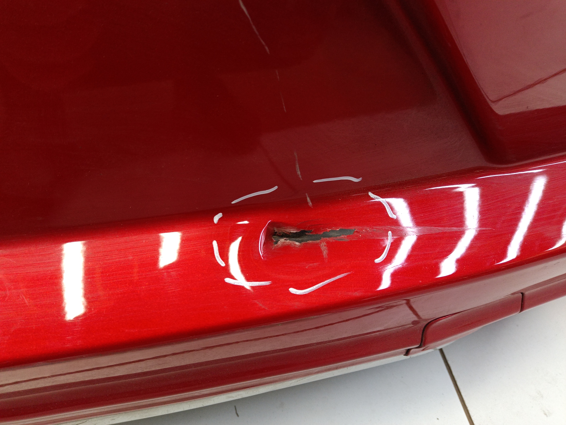 Бампер задний Exeed LX