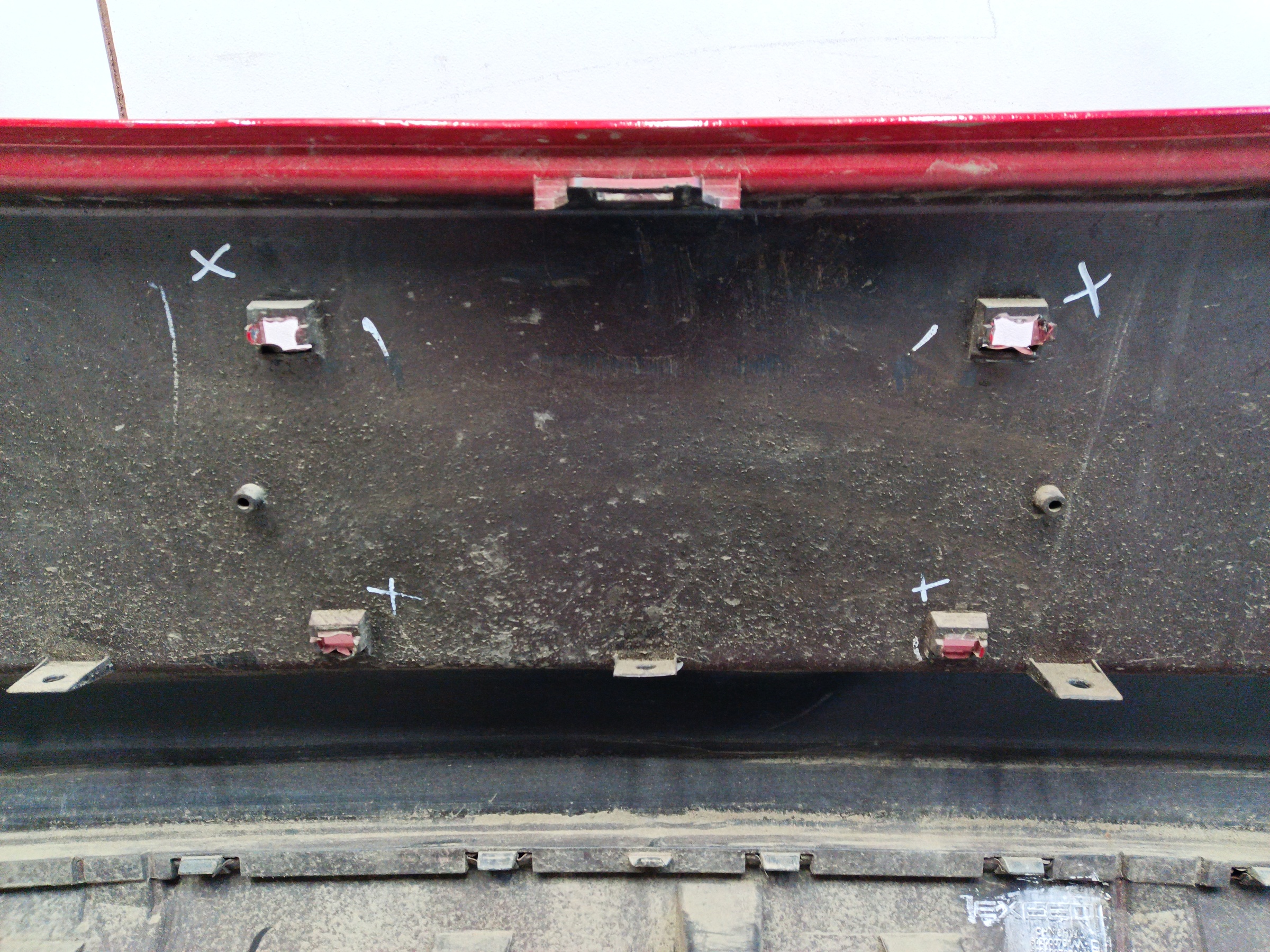 Бампер задний Exeed LX