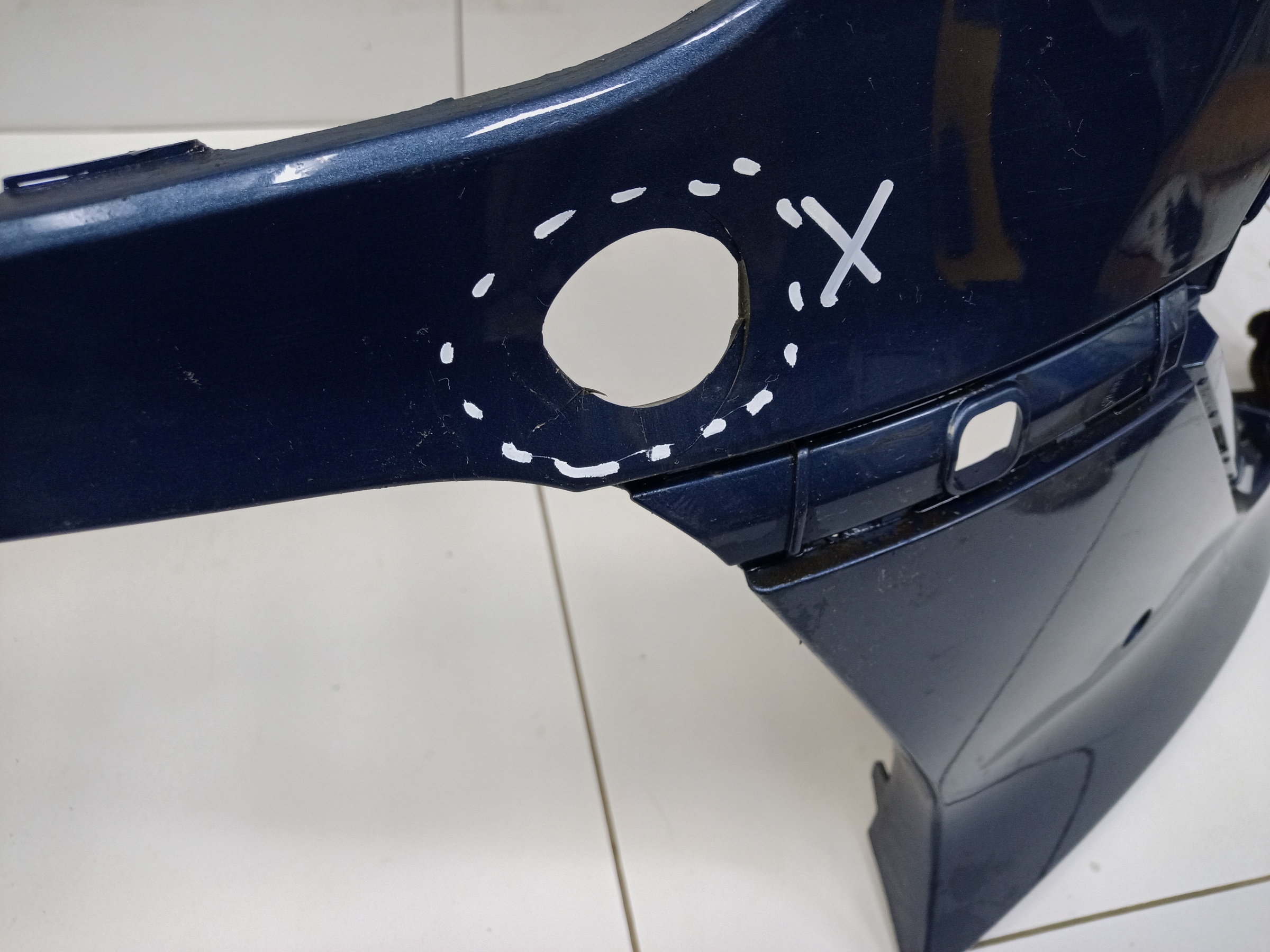 Бампер передний Kia Sportage 4 Restail " Phira "