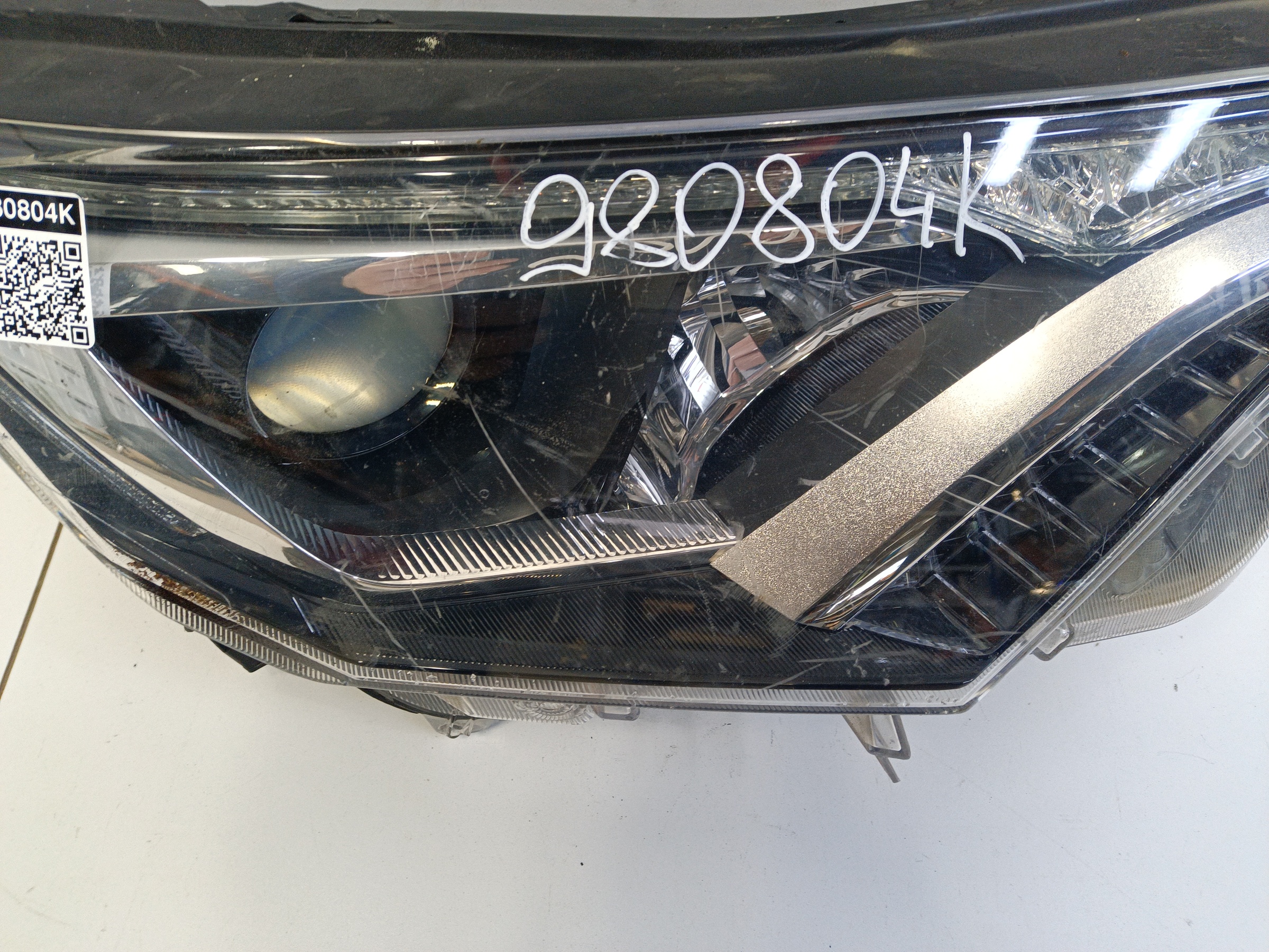 Фара передняя правая Toyota RAV4 CA40 Restail галоген линза ДХО