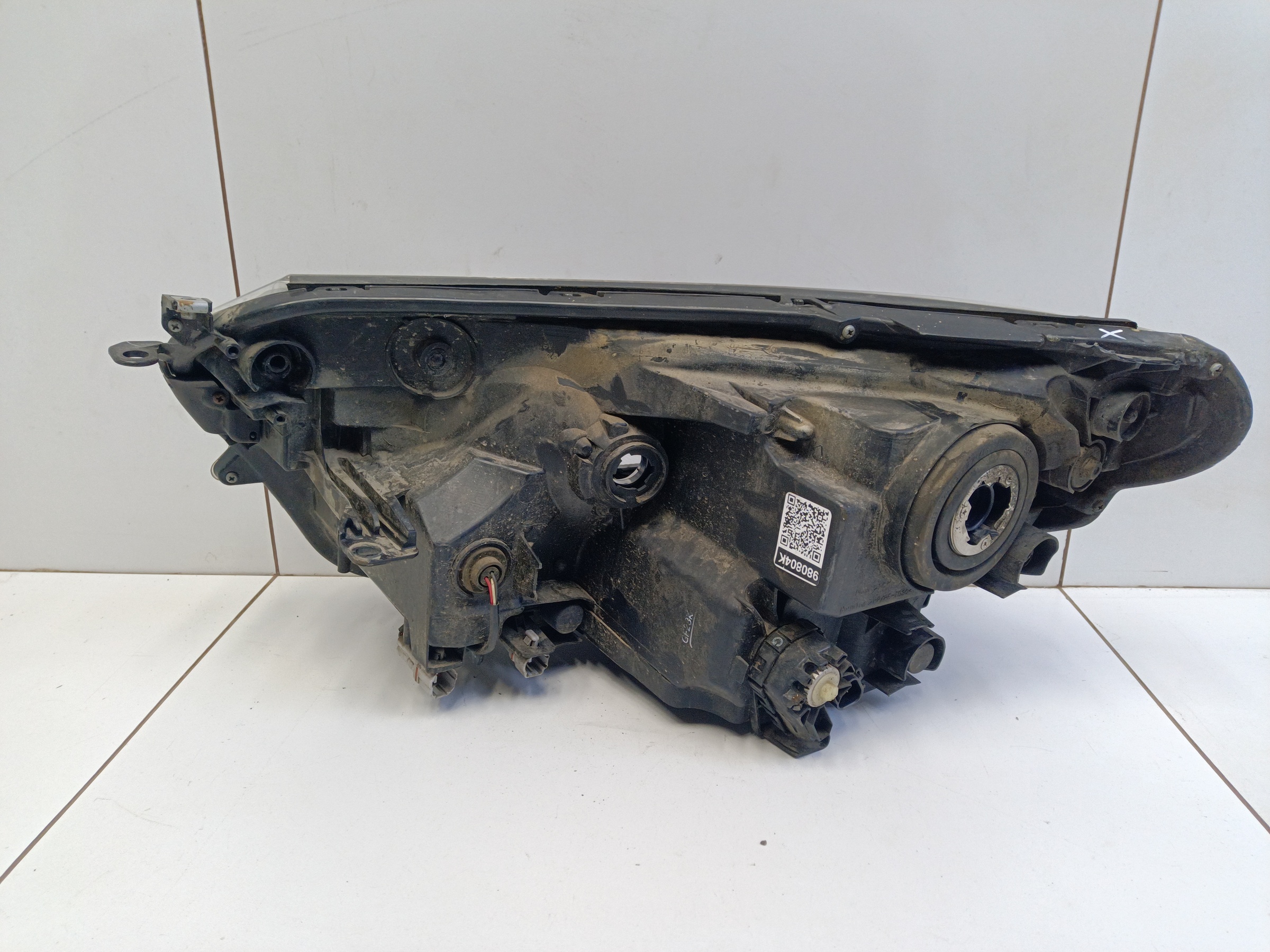 Фара передняя правая Toyota RAV4 CA40 Restail галоген линза ДХО