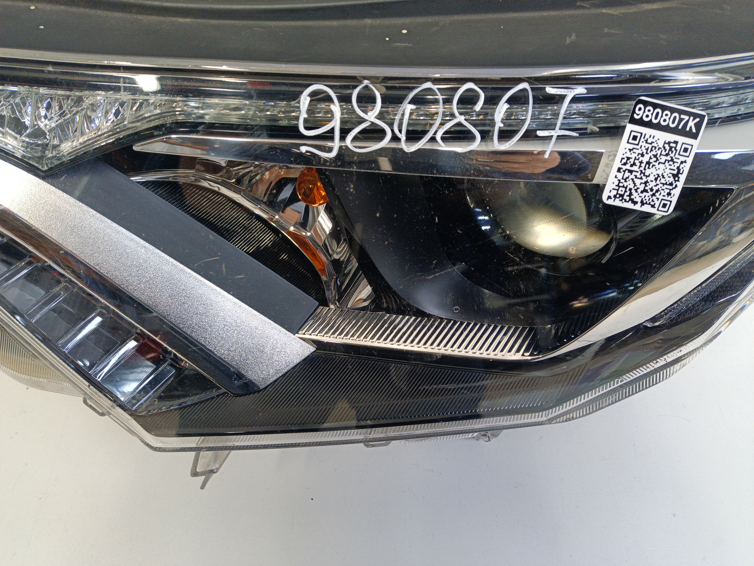 Фара передняя левая Toyota RAV4 CA40 Restail галоген линза ДХО