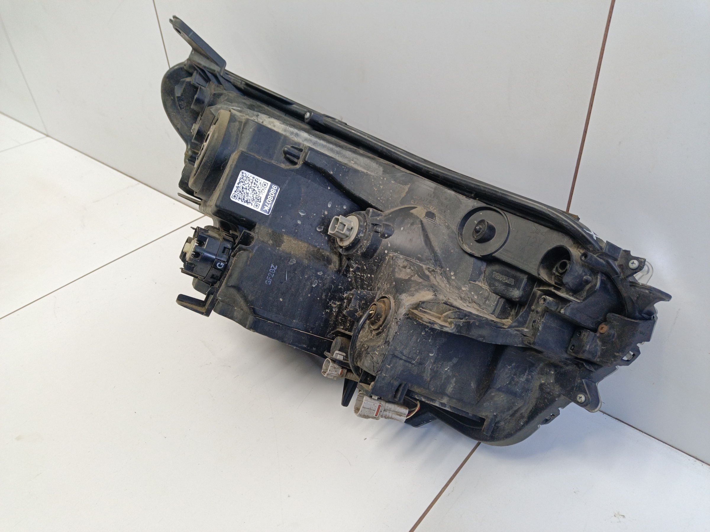 Фара передняя левая Toyota RAV4 CA40 Restail галоген линза ДХО