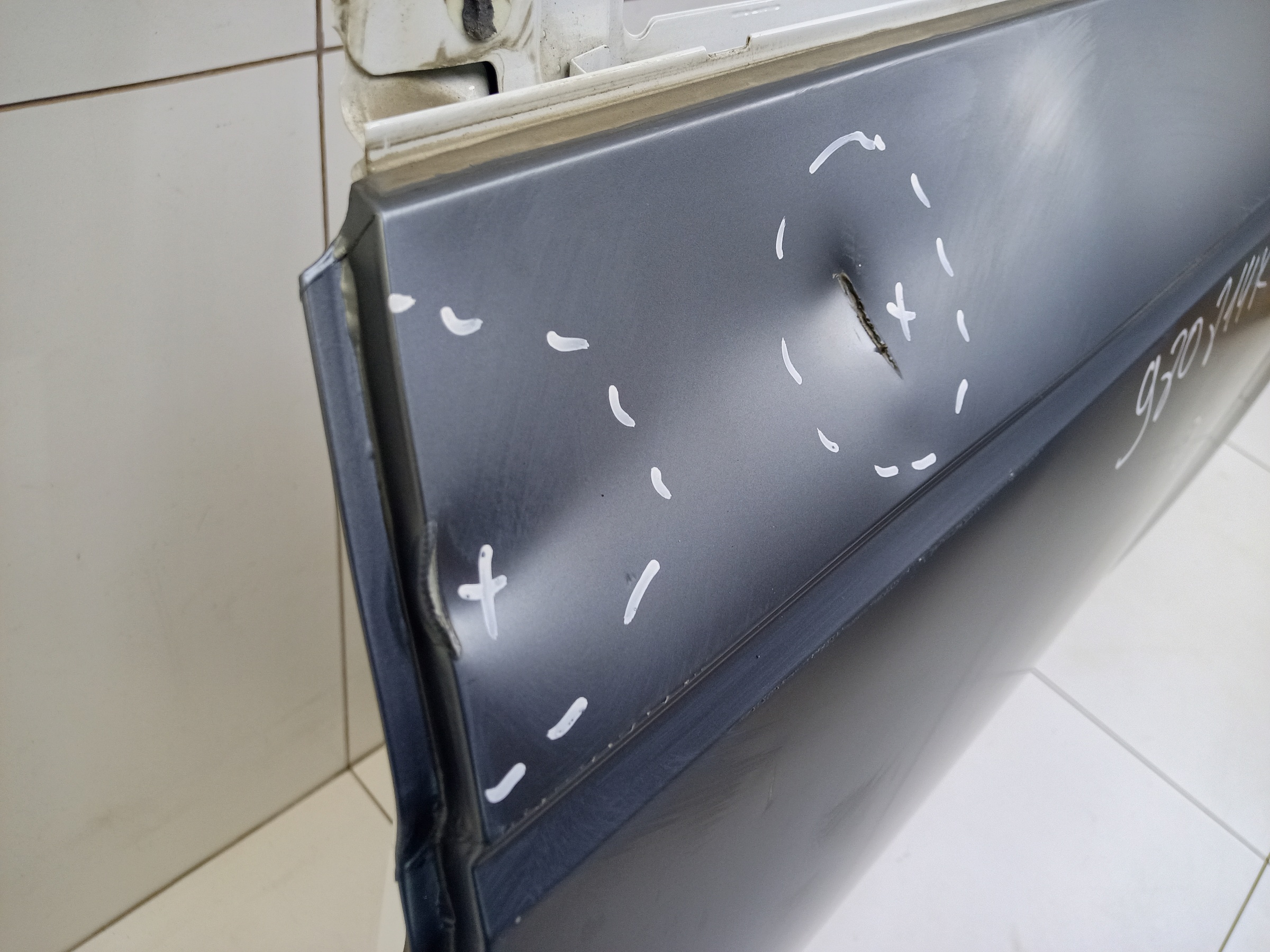 Дверь задняя левая Audi A4 B9 Sedan