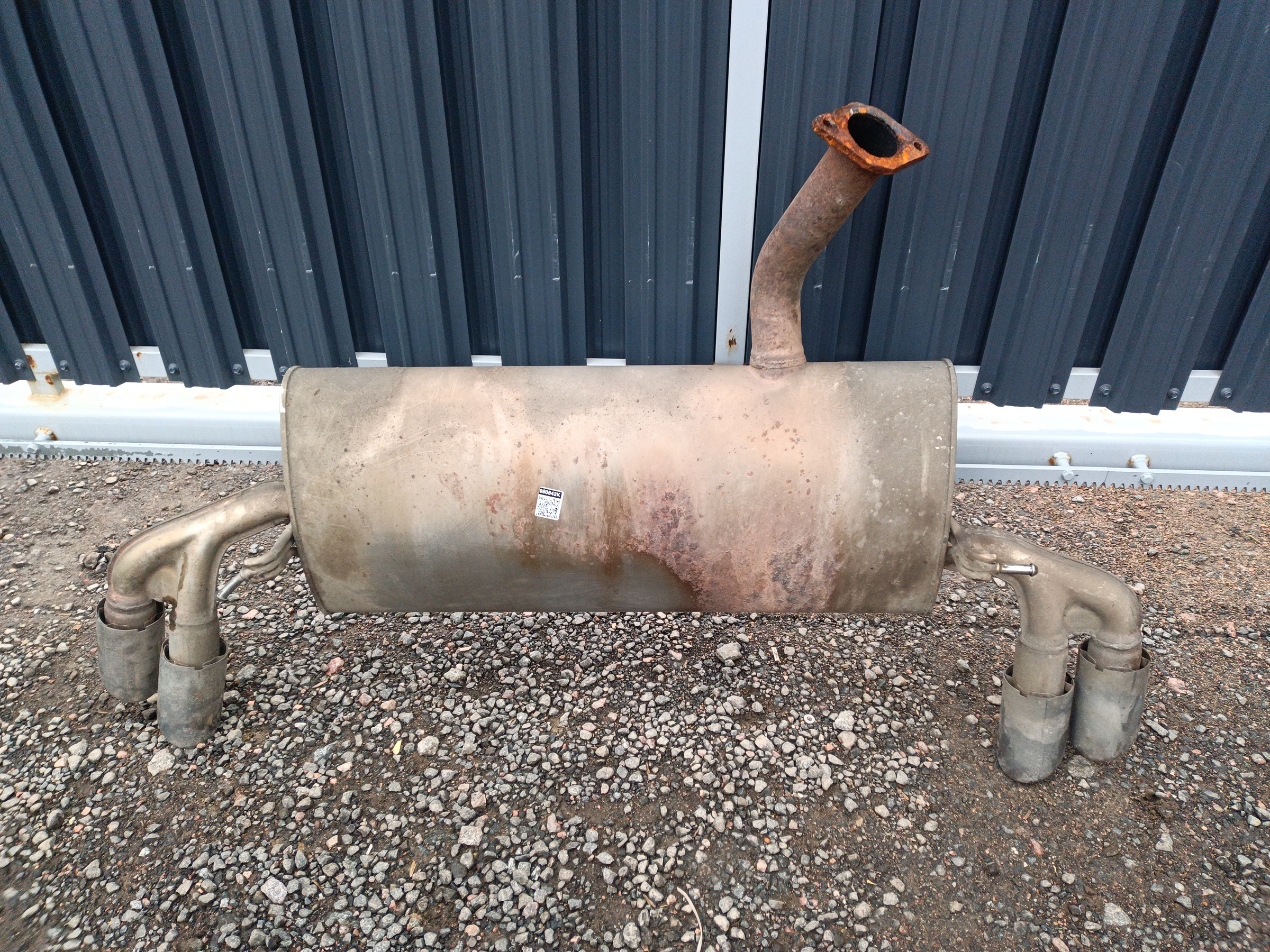 Глушитель задняя часть Geely Coolray