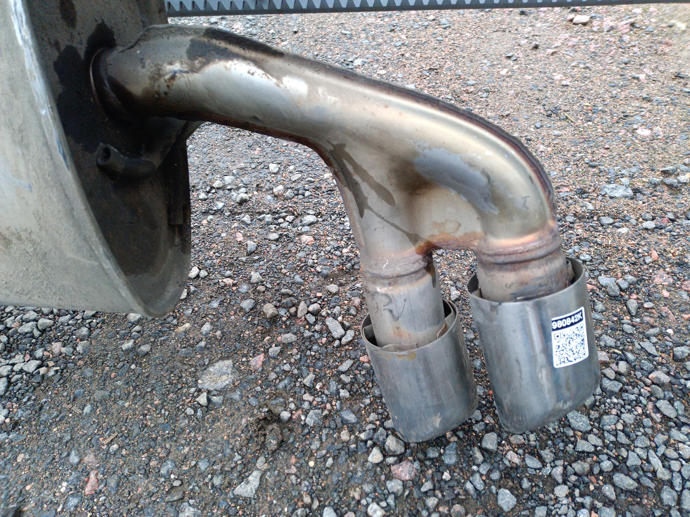 Глушитель задняя часть Geely Coolray