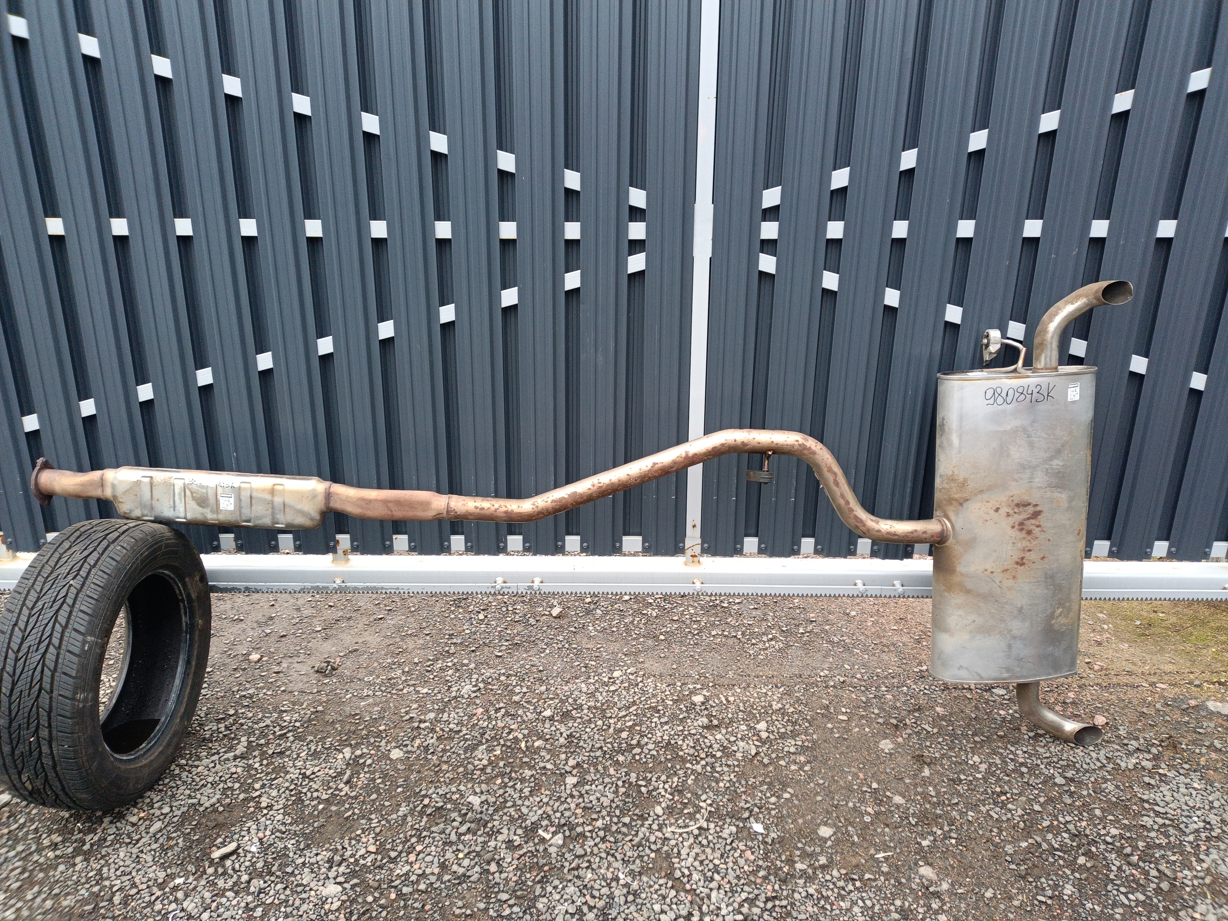 Глушитель Geely Monjaro