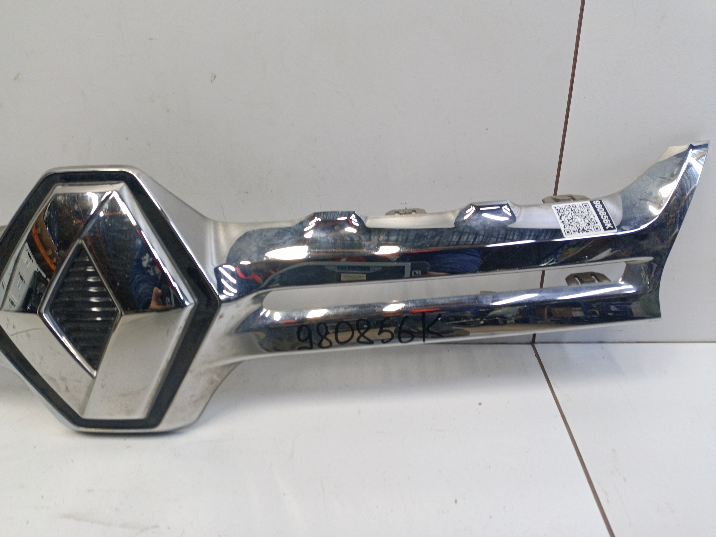 Накладка решетки радиатора Renault Duster 1 Restail