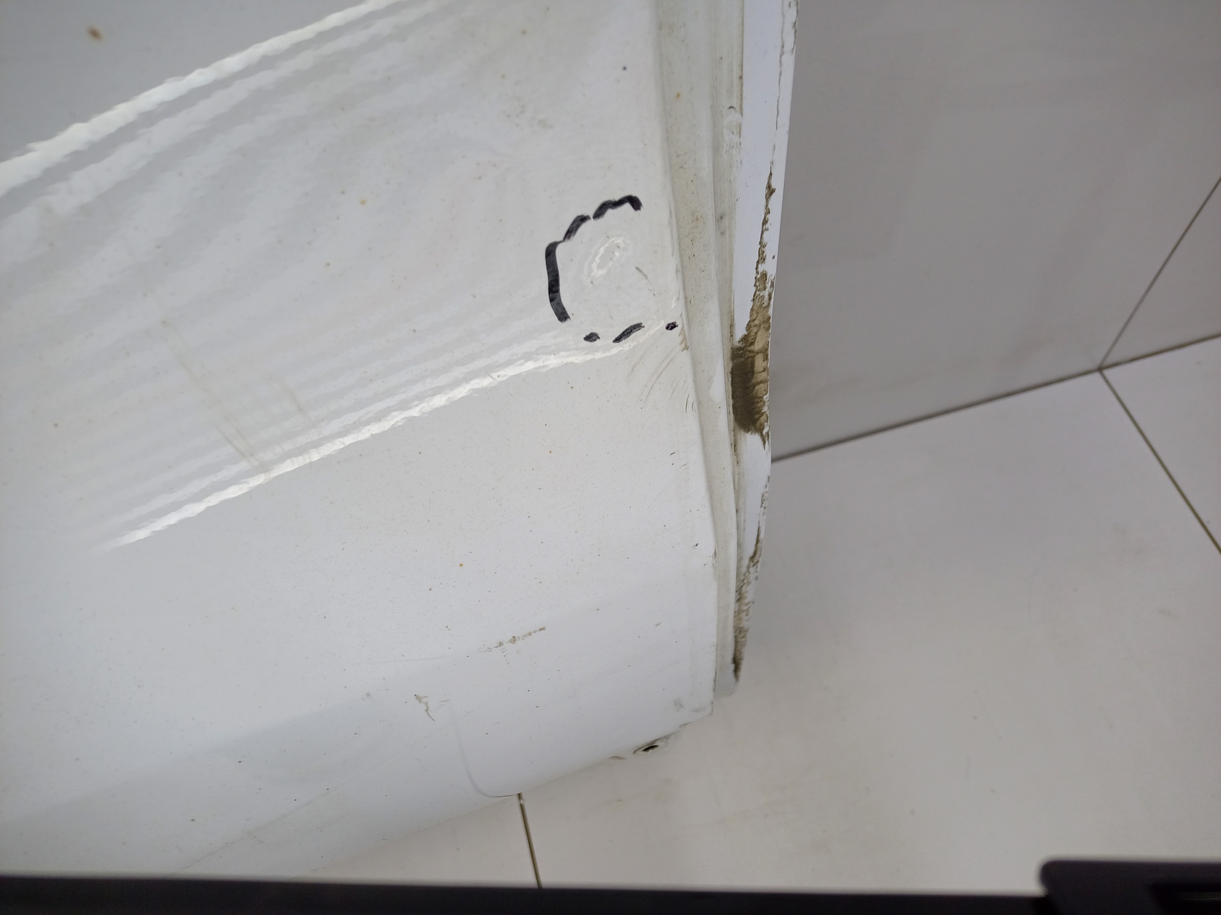 Дверь задняя левая распашная глухая Ford Transit 7 190см