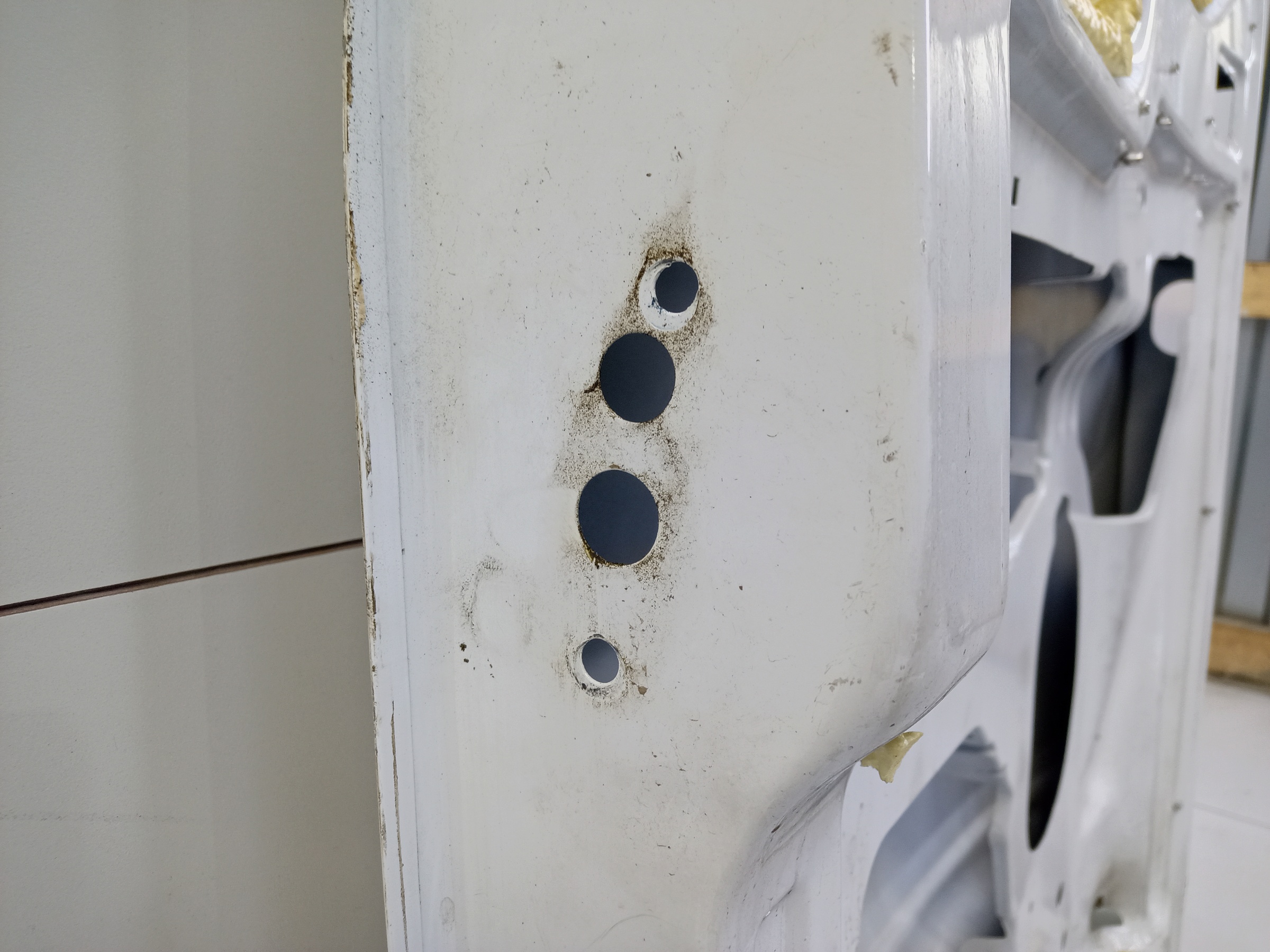 Дверь задняя левая распашная глухая Ford Transit 7 190см