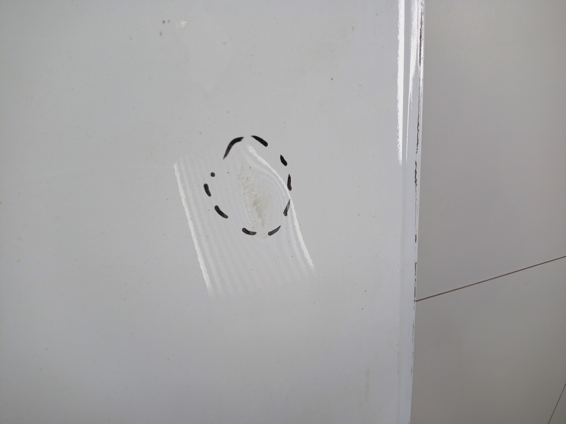 Дверь задняя левая распашная глухая Ford Transit 7 190см