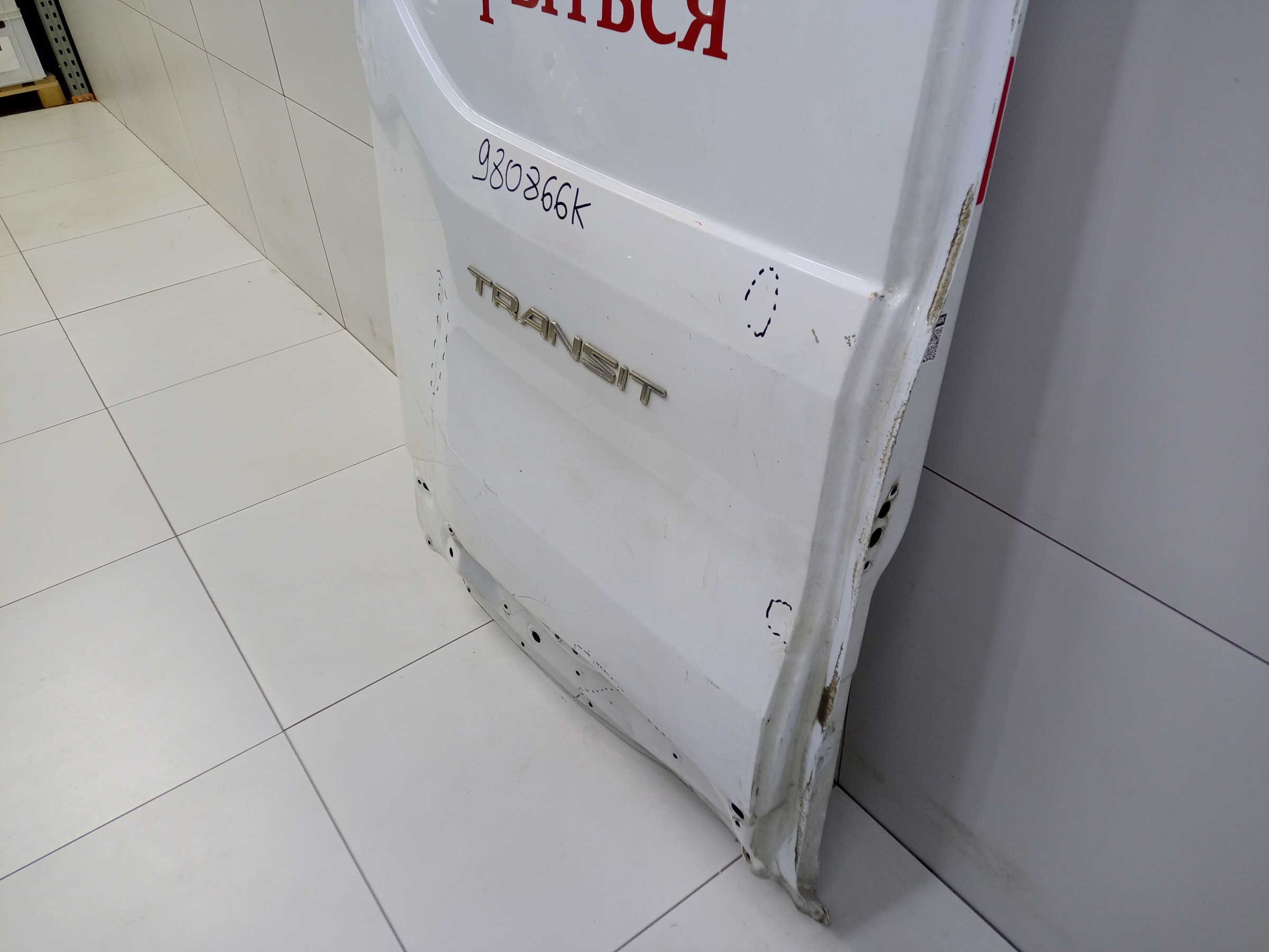 Дверь задняя левая распашная глухая Ford Transit 7 190см