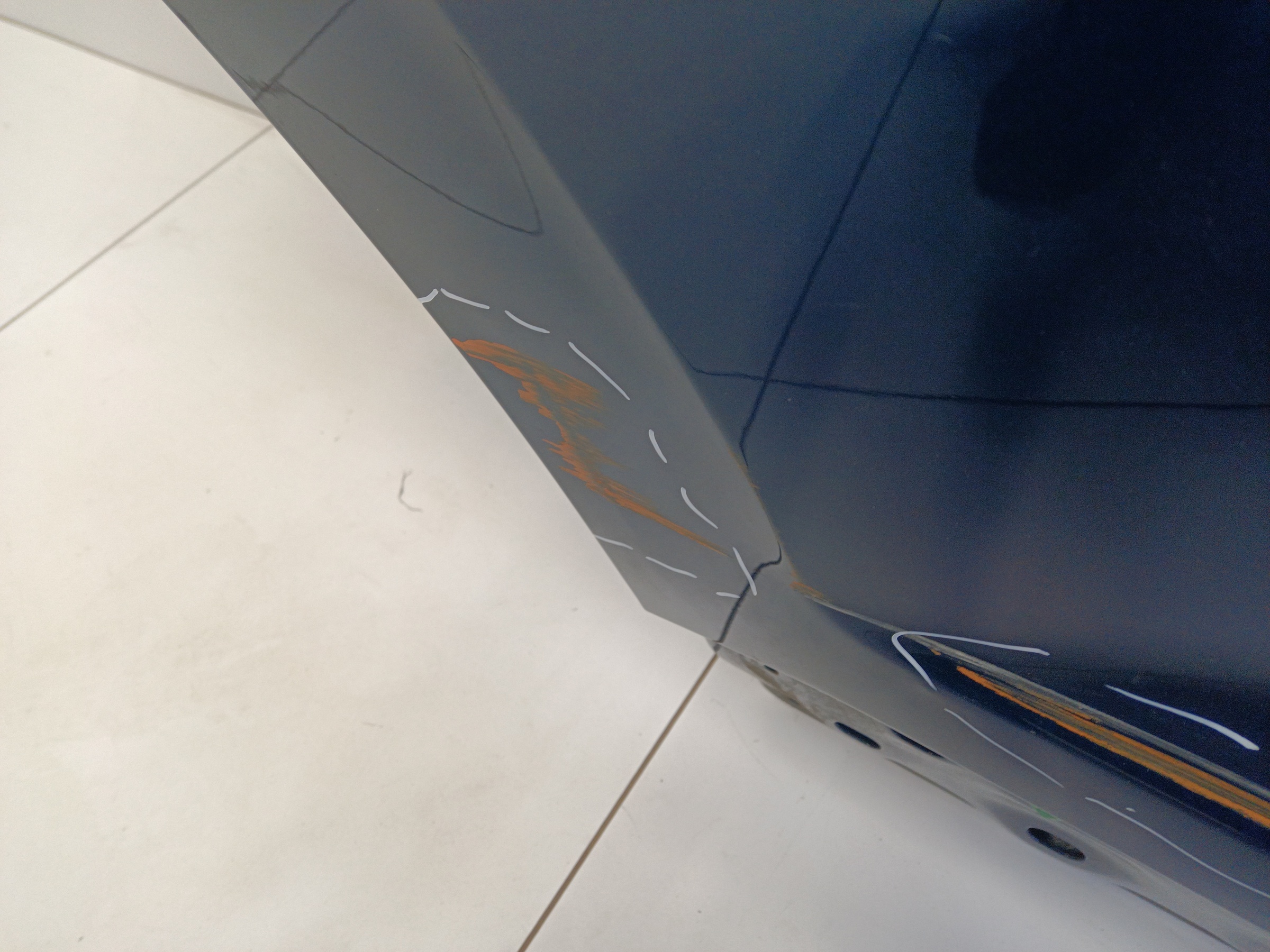 Дверь задняя правая Volkswagen Touareg 3