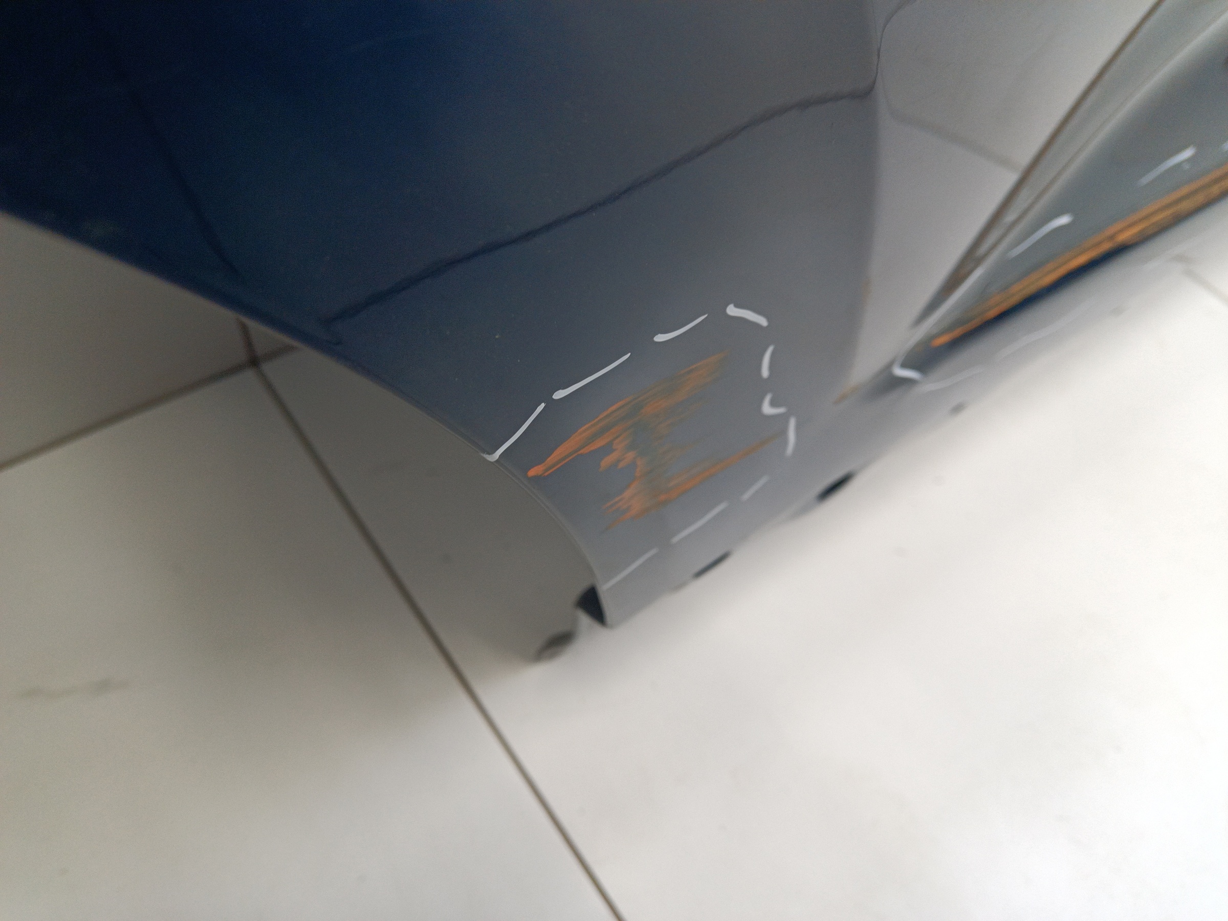 Дверь задняя правая Volkswagen Touareg 3