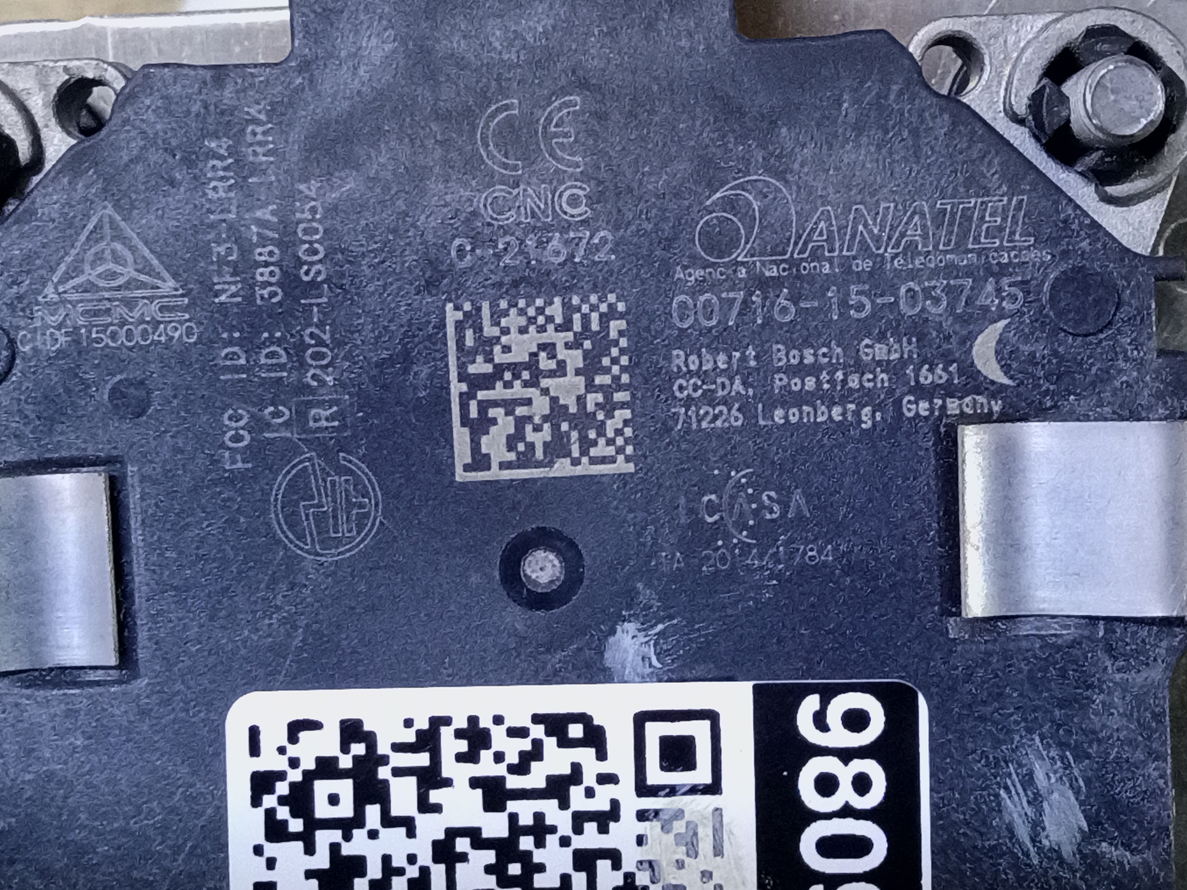 Радар адаптивного круиз контроля " дистроник " левый Audi A4 B9