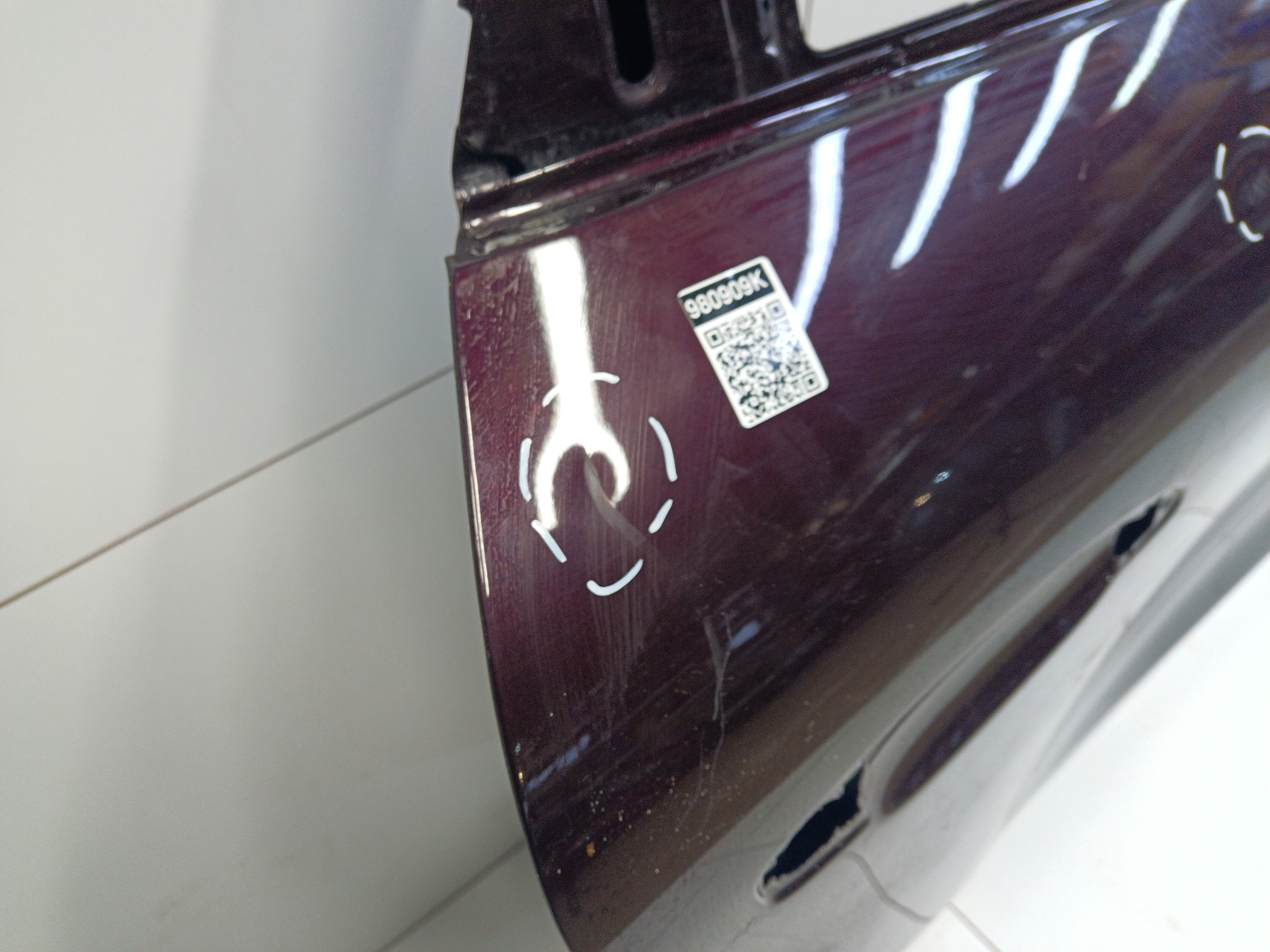 Дверь задняя правая Porsche Macan 1