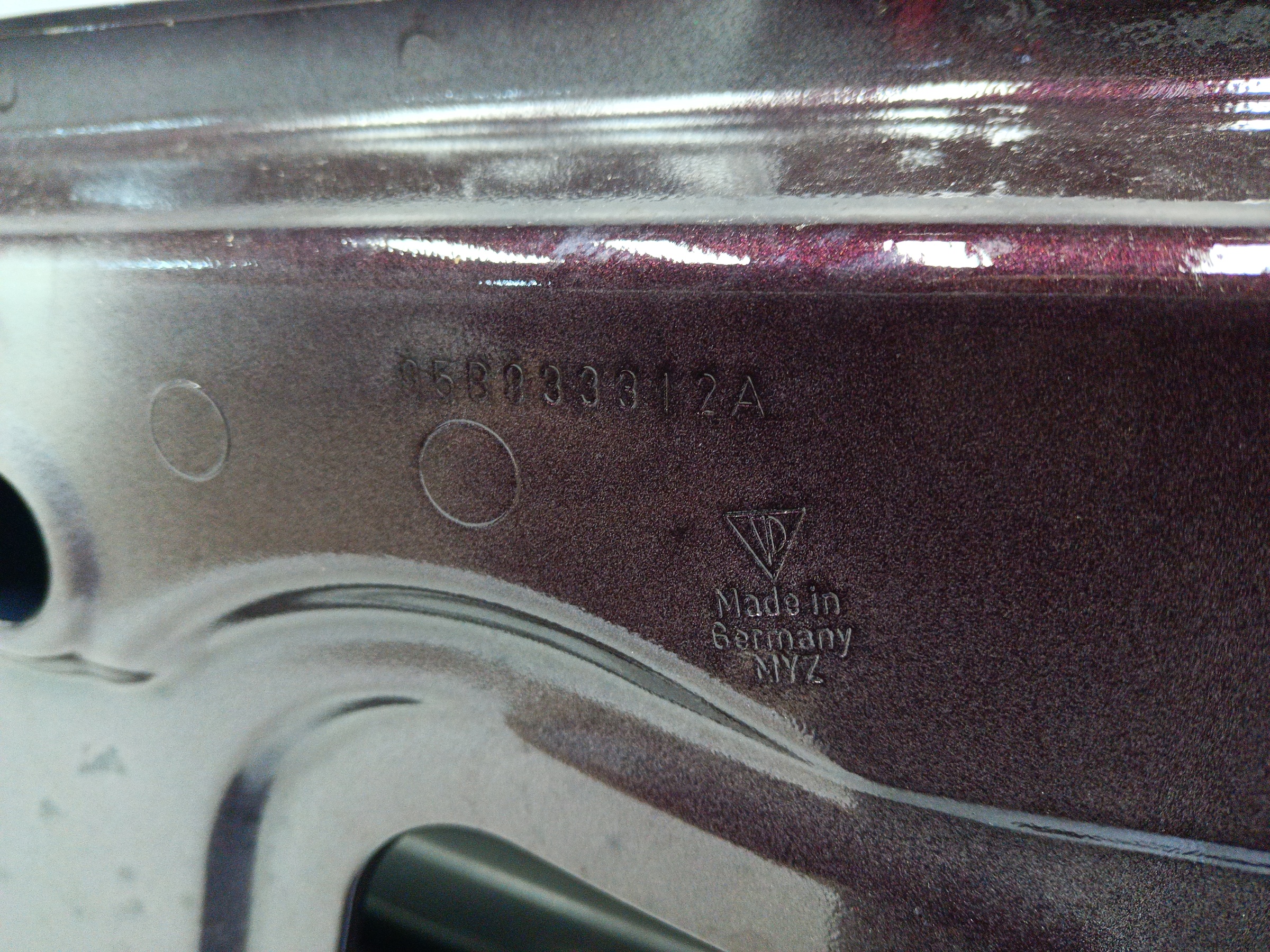 Дверь задняя правая Porsche Macan 1