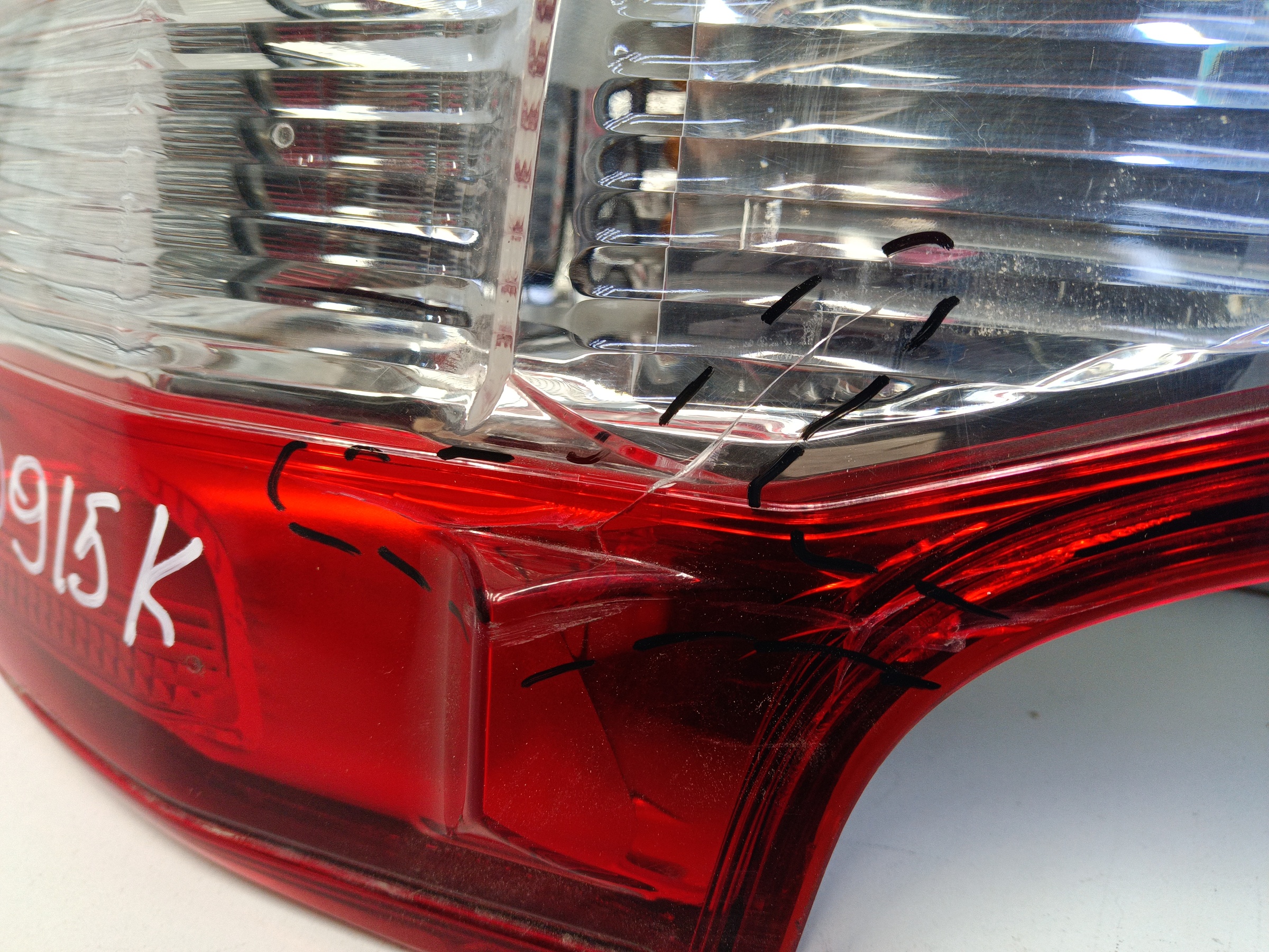 Фонарь задний правый наружный Nissan Qashqai 2