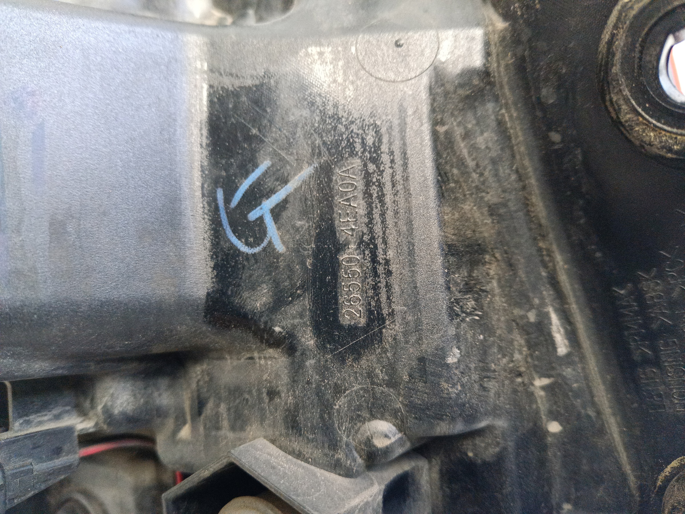 Фонарь задний правый наружный Nissan Qashqai 2