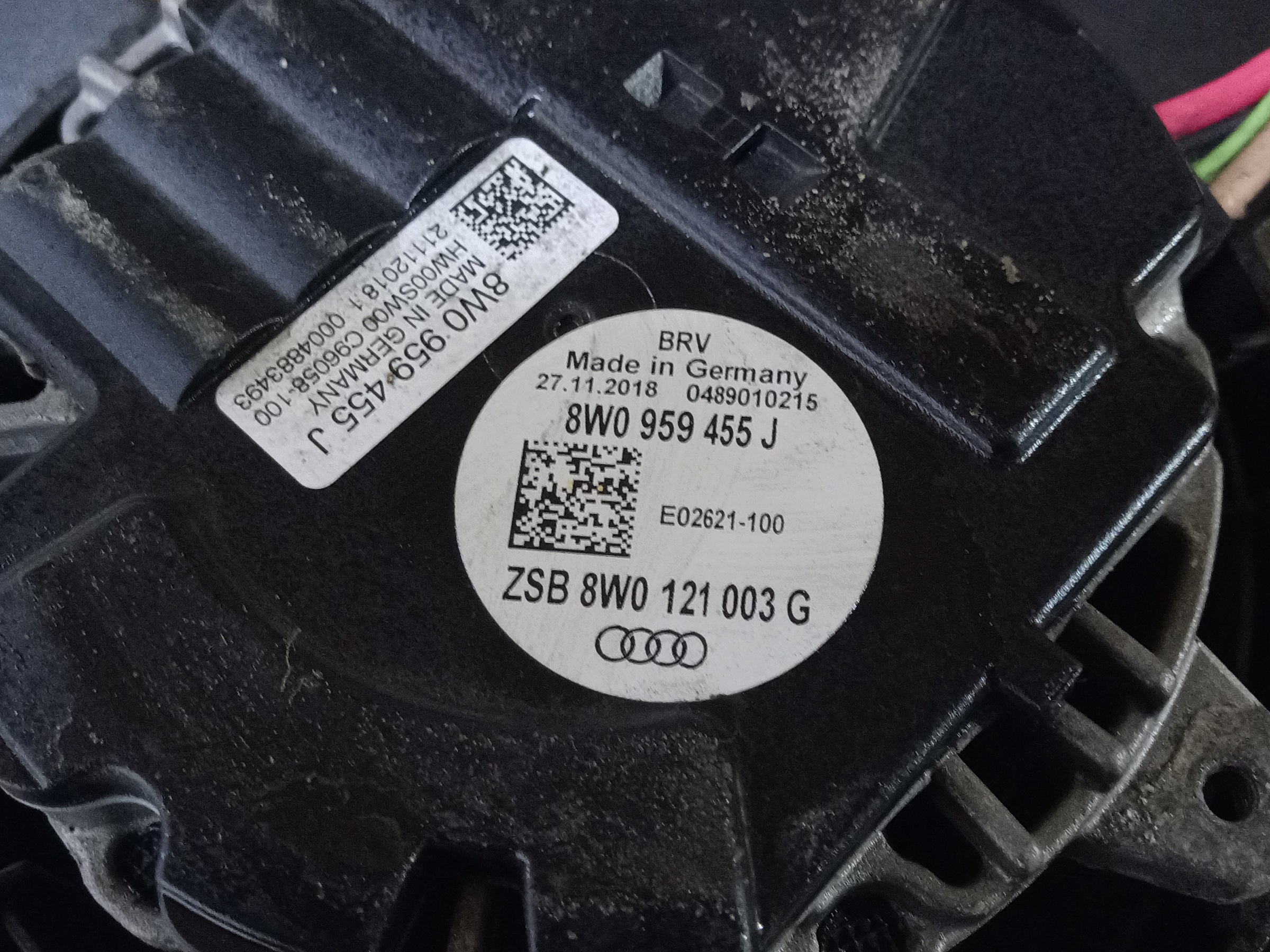 Вентилятор радиатора Audi A4 B9