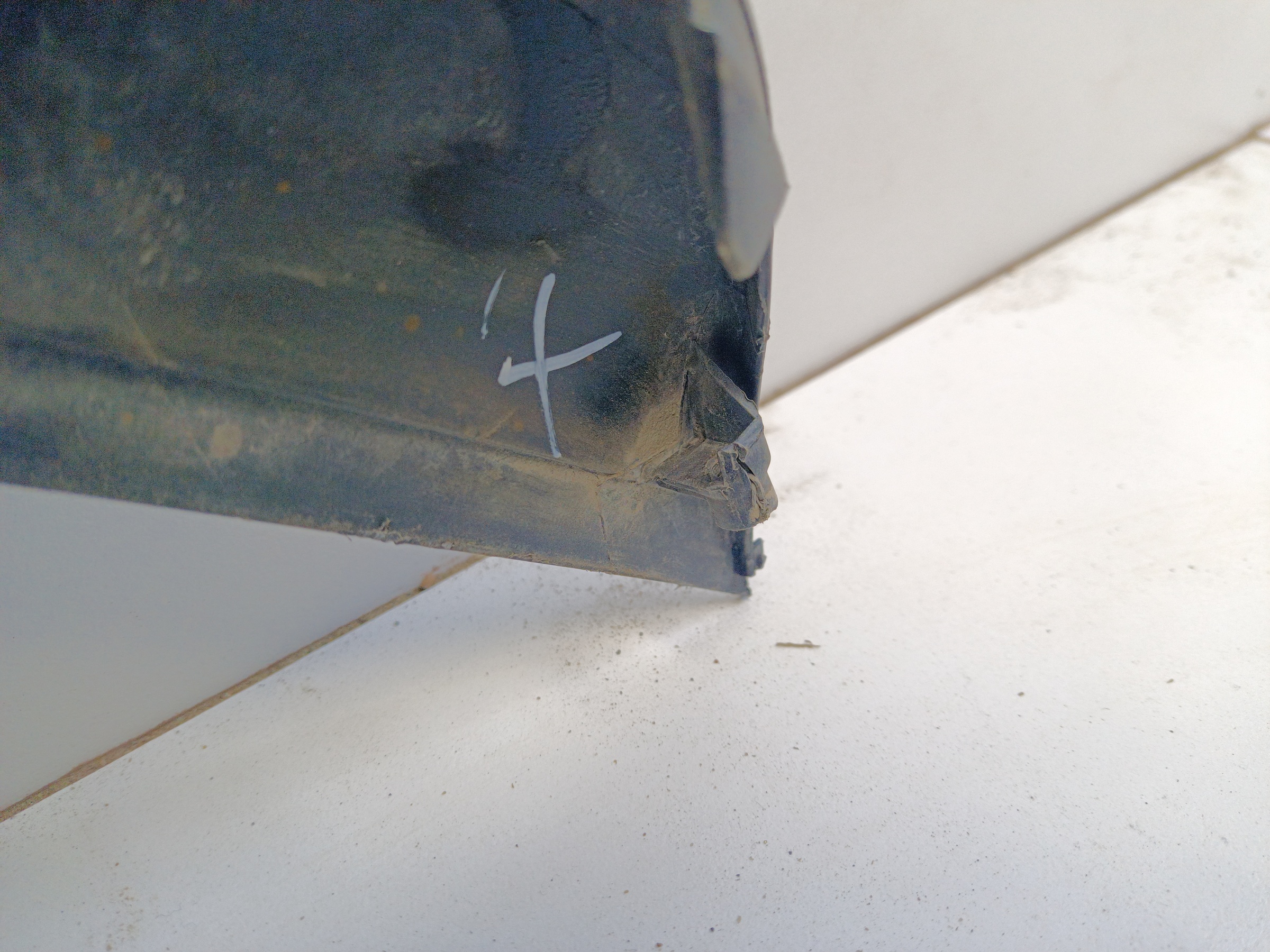 Юбка переднего бампера Genesis GV80